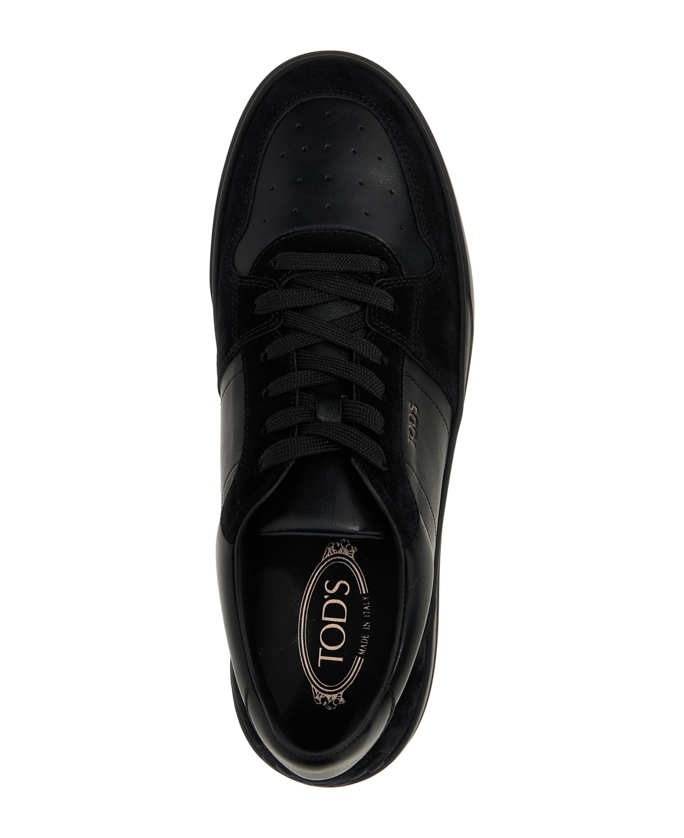 Tod's Logo Sneakers - Black