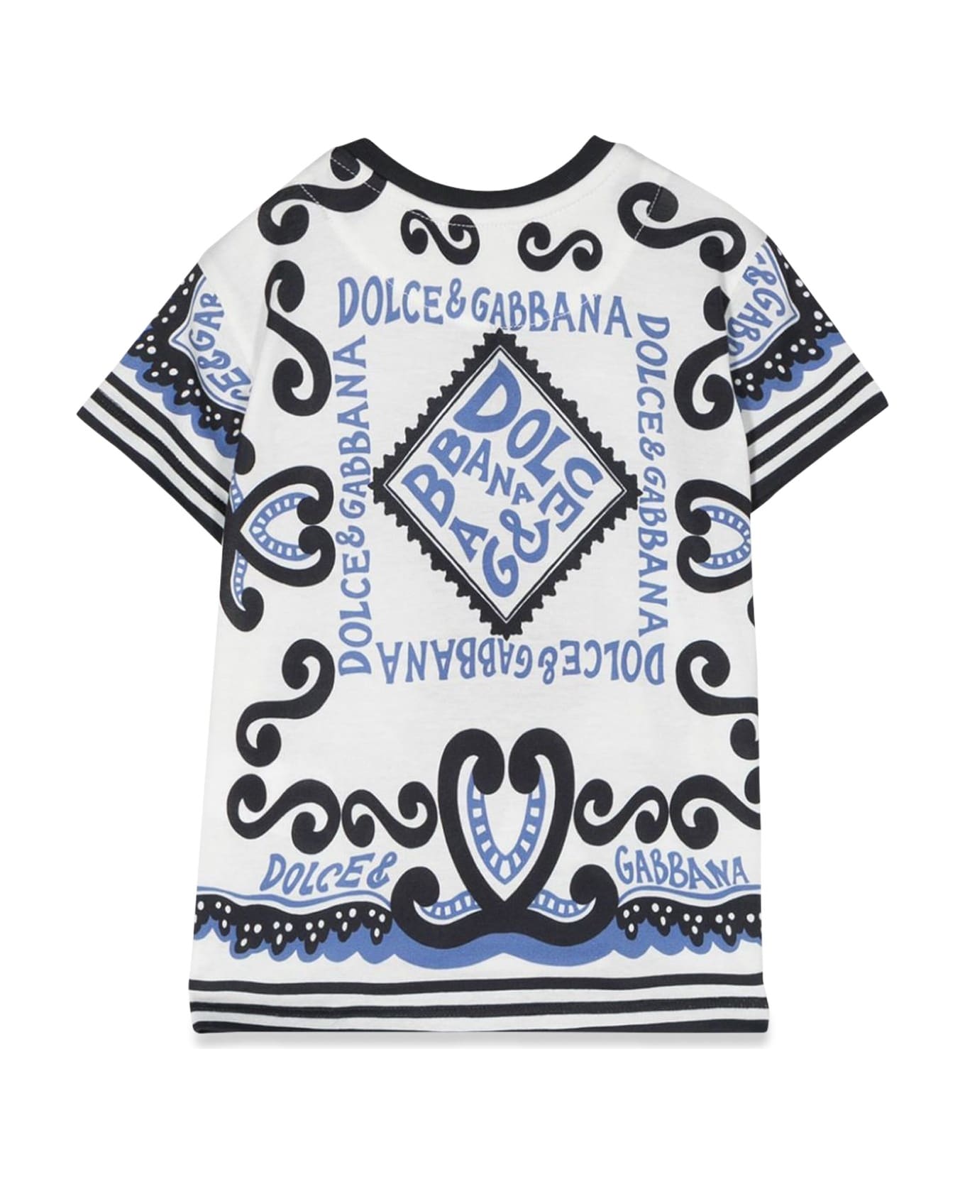 Dolce & Gabbana Short Sleeve T-shirt - AZZURRO