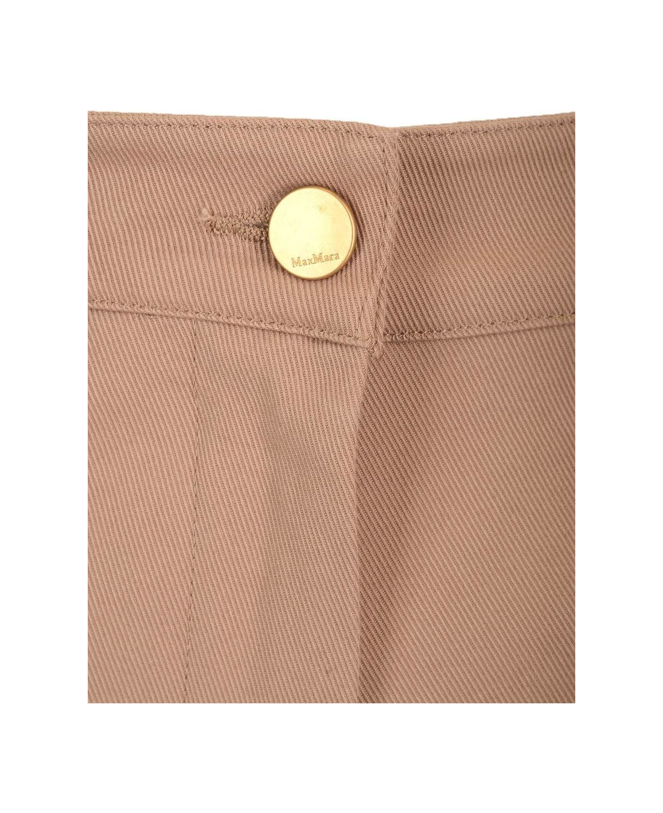
S Max Mara Logo Patch Straight Leg Trousers