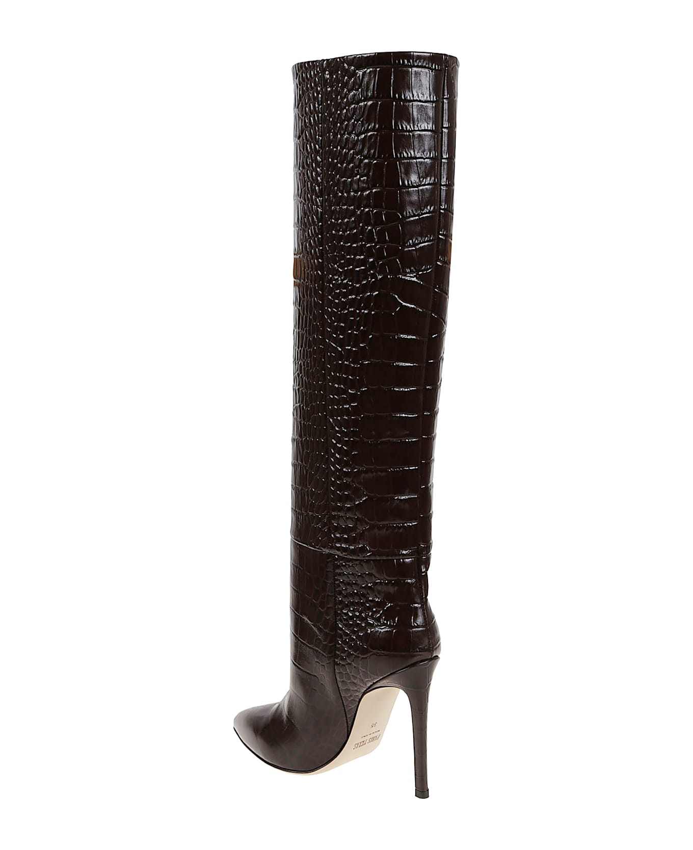Paris Texas Stiletto Boot - Ebano