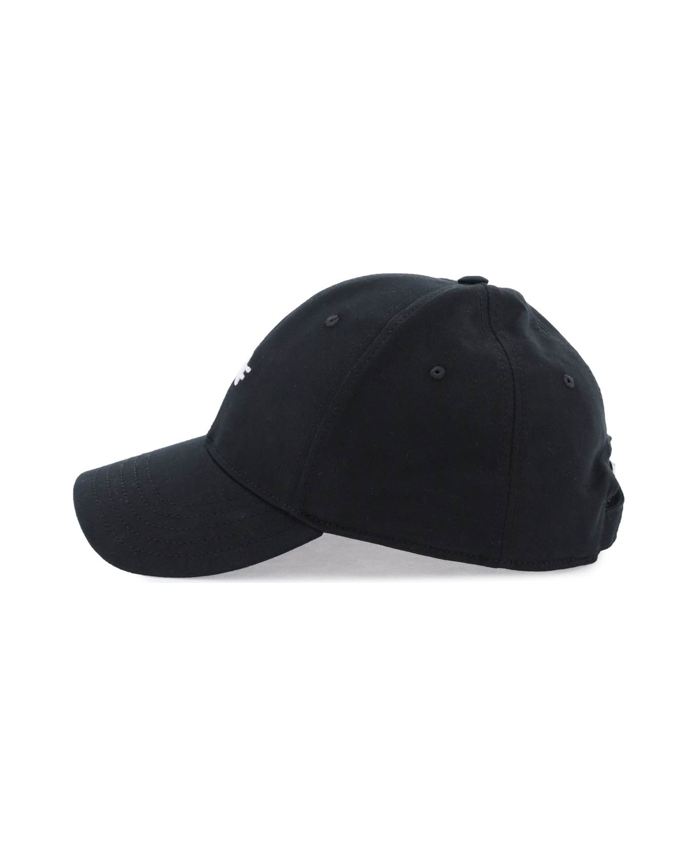 Off-White Logo Baseball Cap - black 帽子