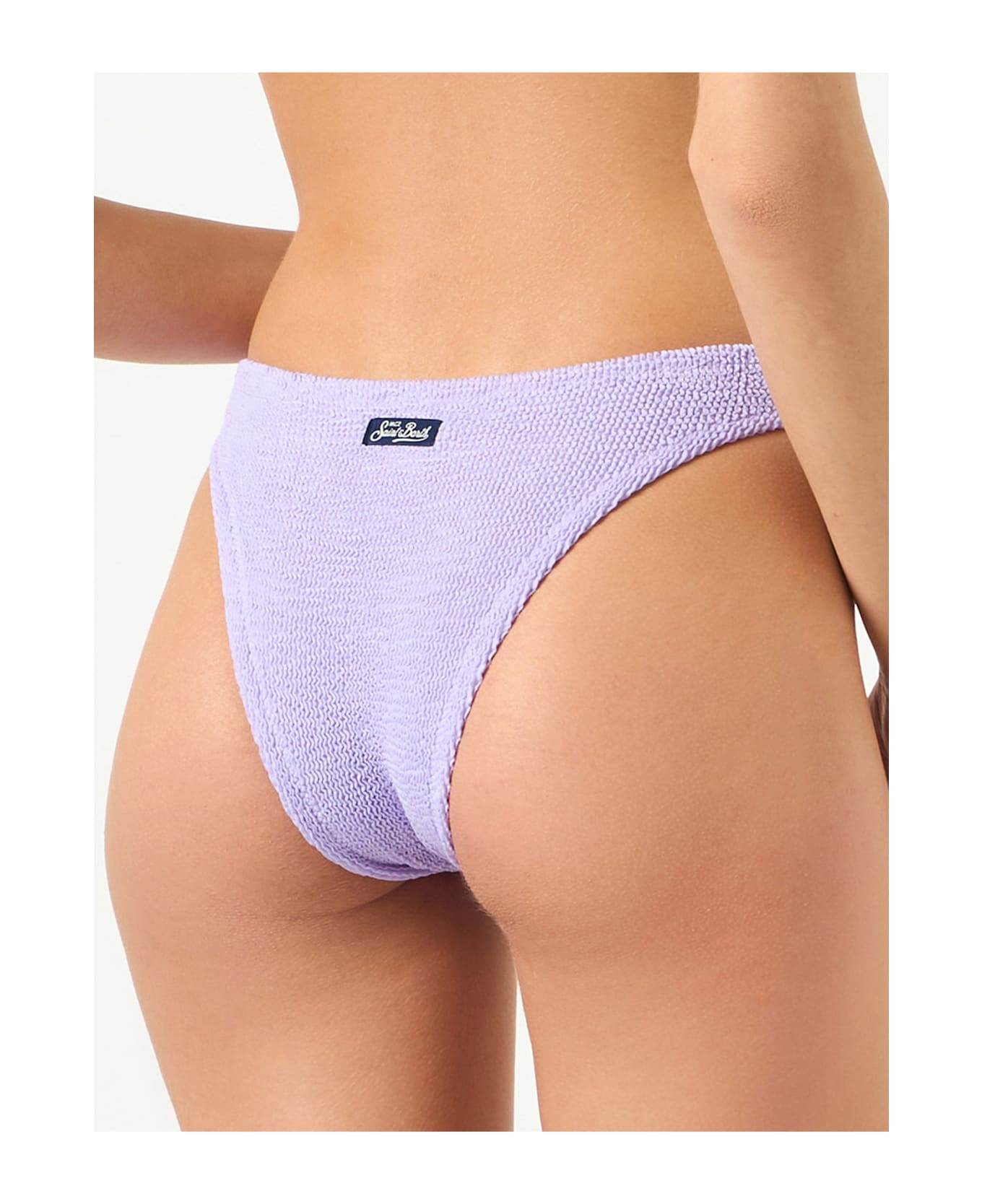 MC2 Saint Barth Crinkle Pastel Swim Briefs - PURPLE