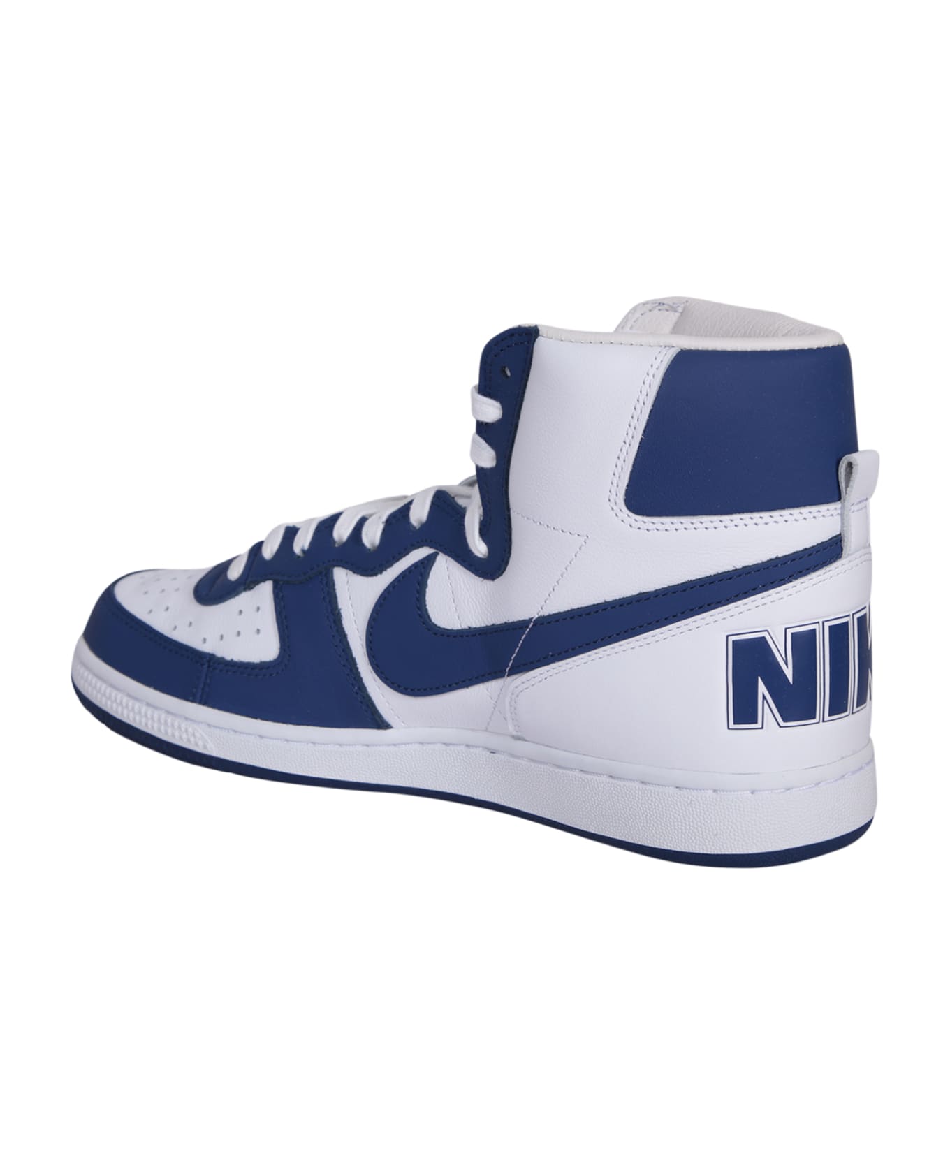Comme Des Garçons Homme Plus Sneakers High-top Nike Terminator White/blue - Blue スニーカー