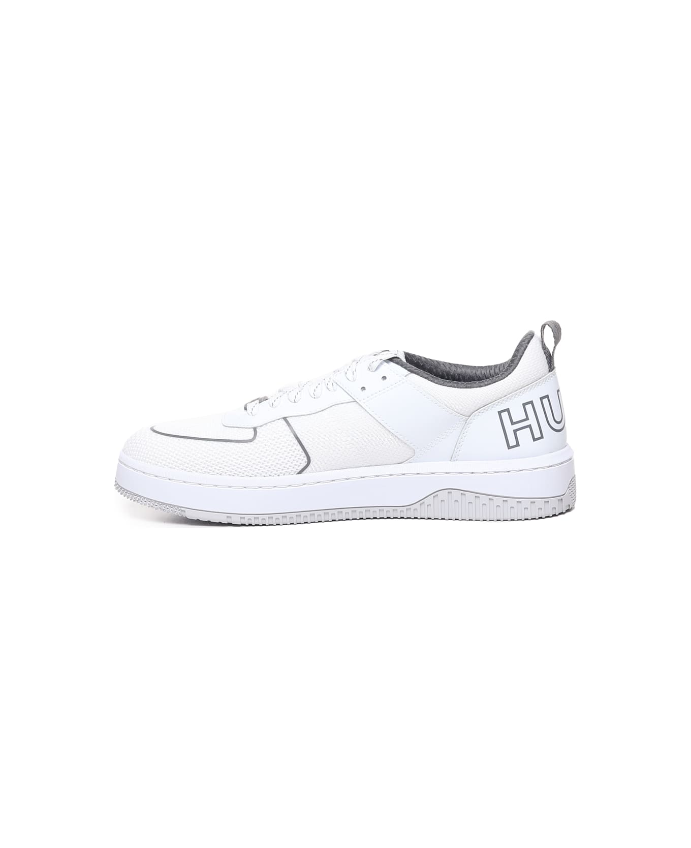 Hugo Boss Leather Sneakers - White