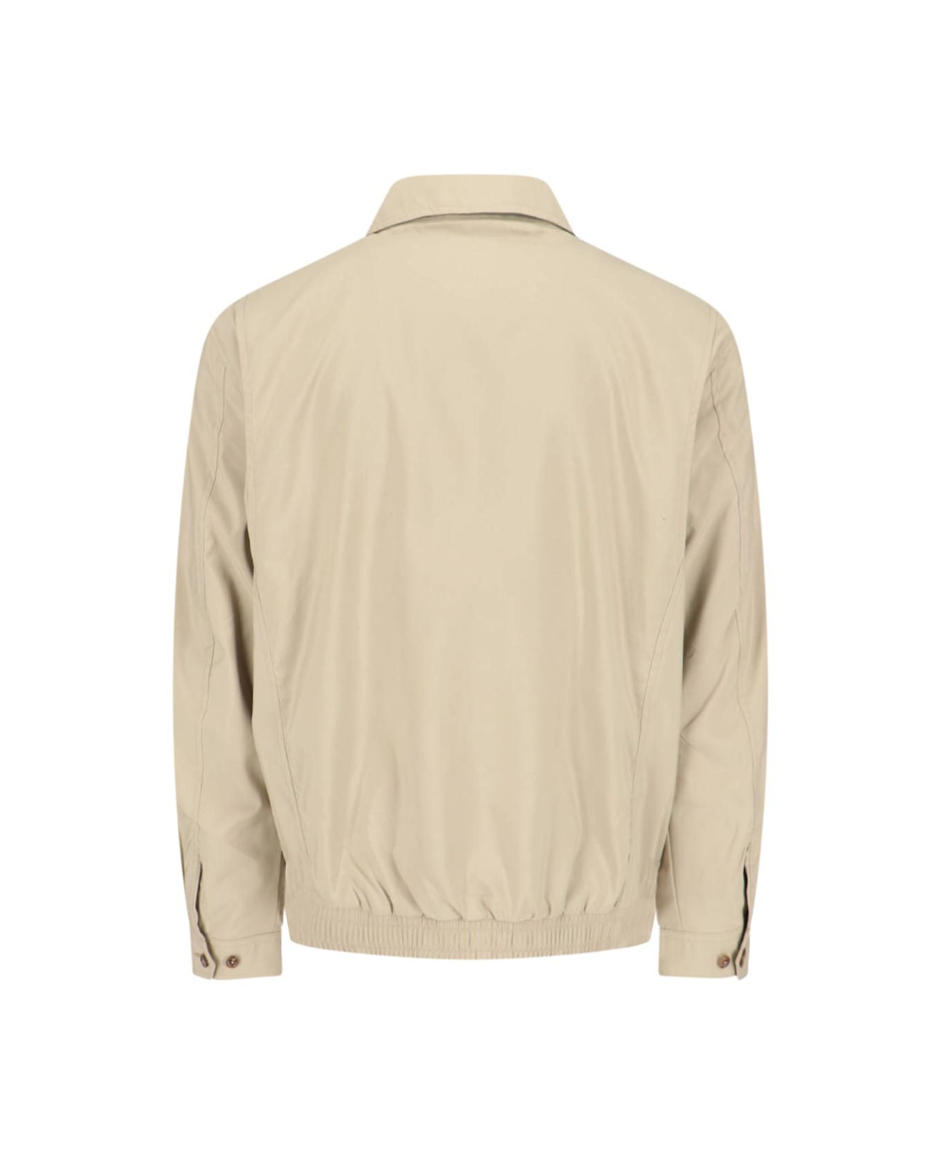 Ralph Lauren Logo Zip Jacket - KHAKI UNIFORM