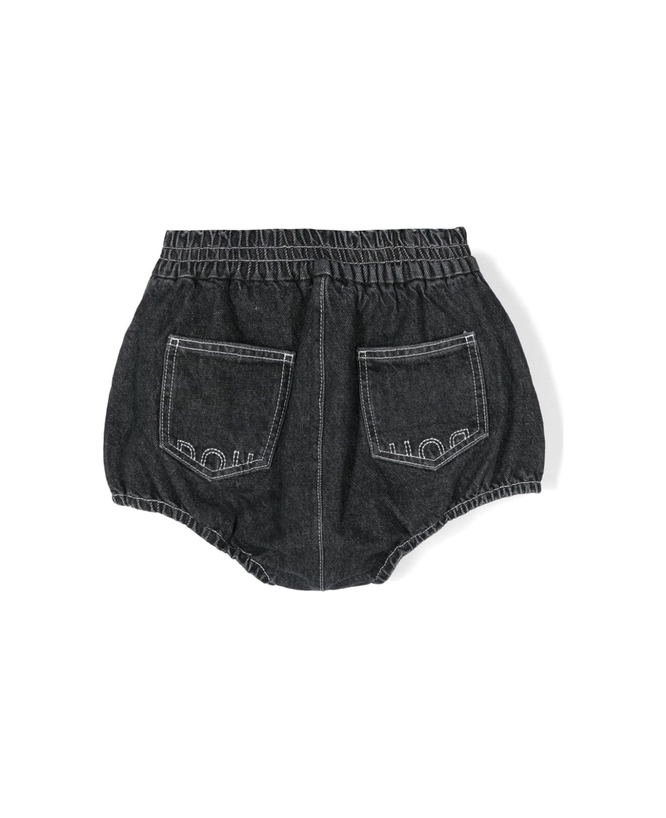 Douuod Shorts Con Ricamo - Gray