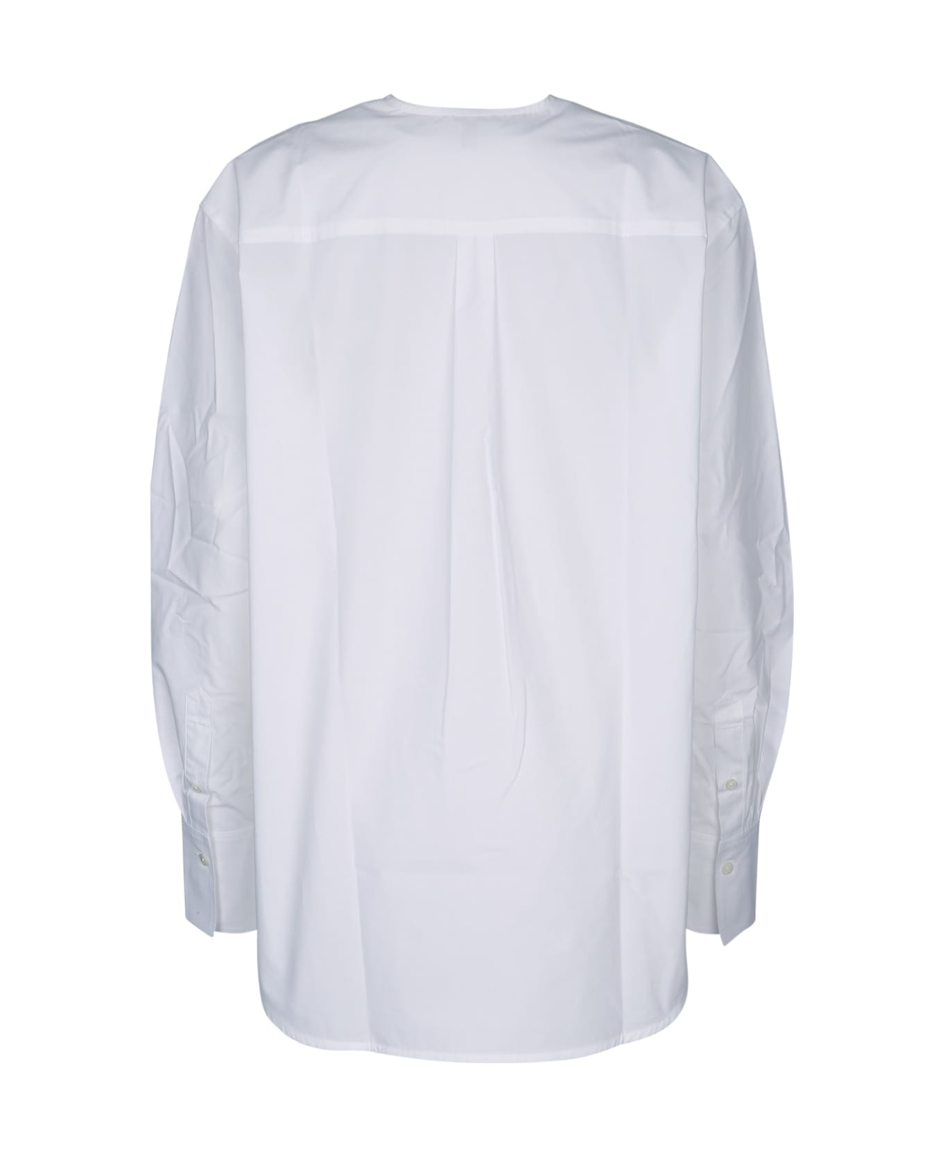 Totême V-neck Shirt - WHITE