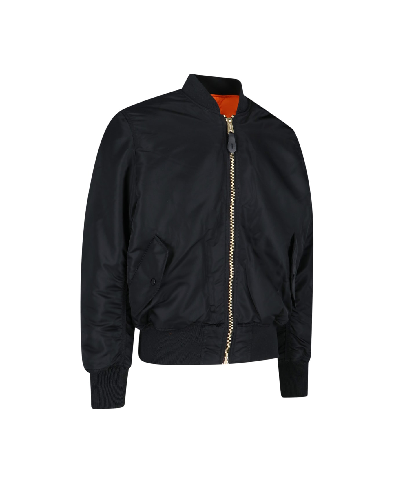 Alpha Industries 'ma-1 Reversible Bomber Jacket - Black  