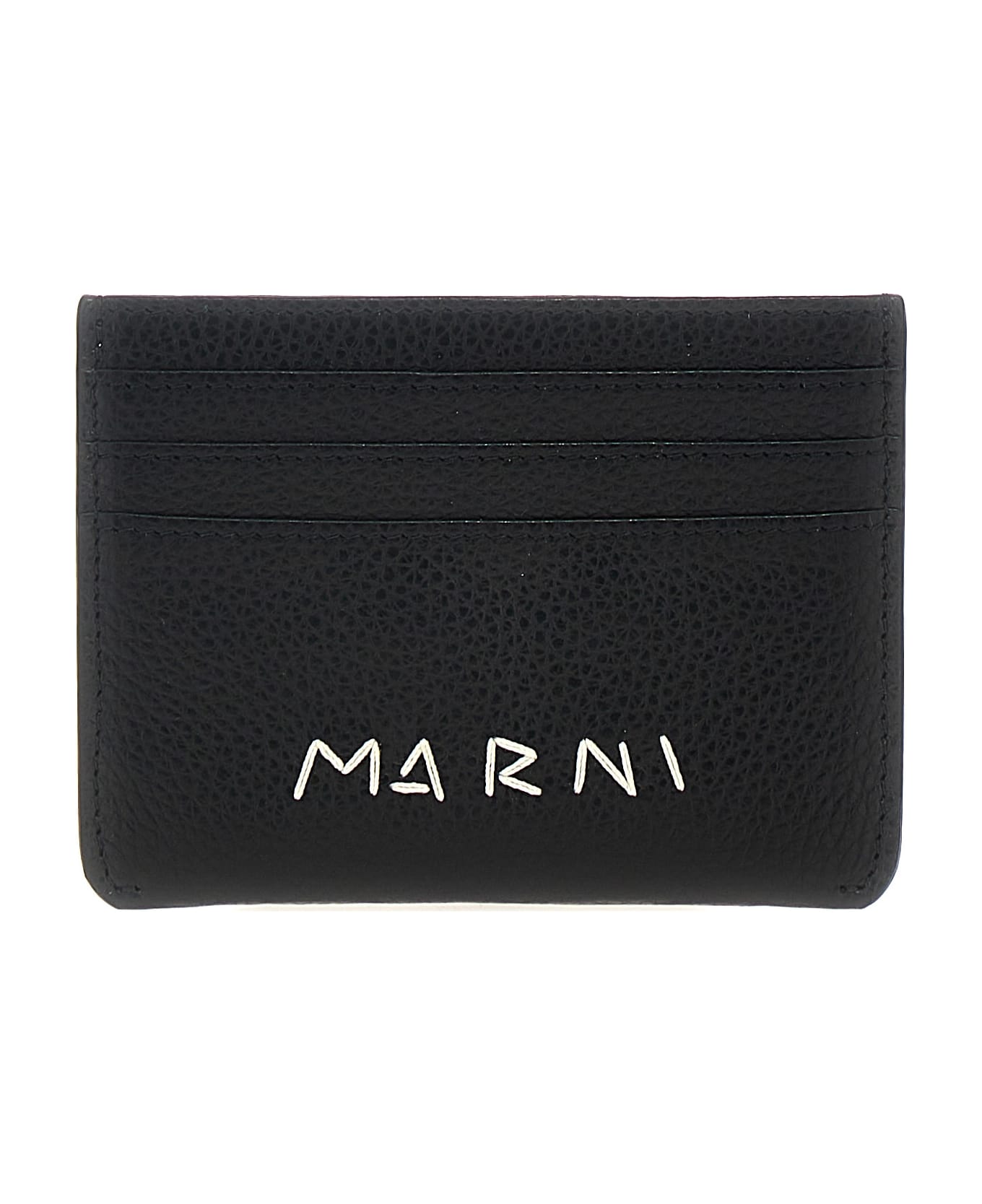 Marni Logo Card Holder - Black