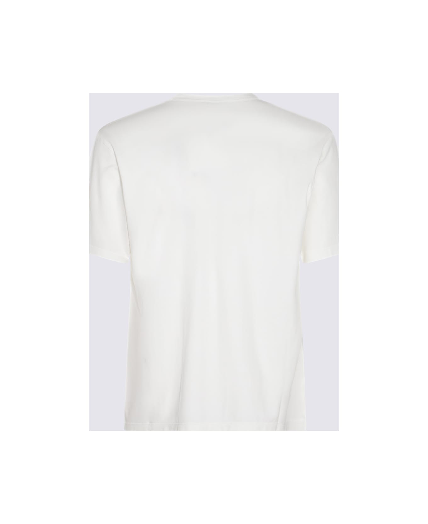 Piacenza Cashmere White Cotton T-shirt - White シャツ