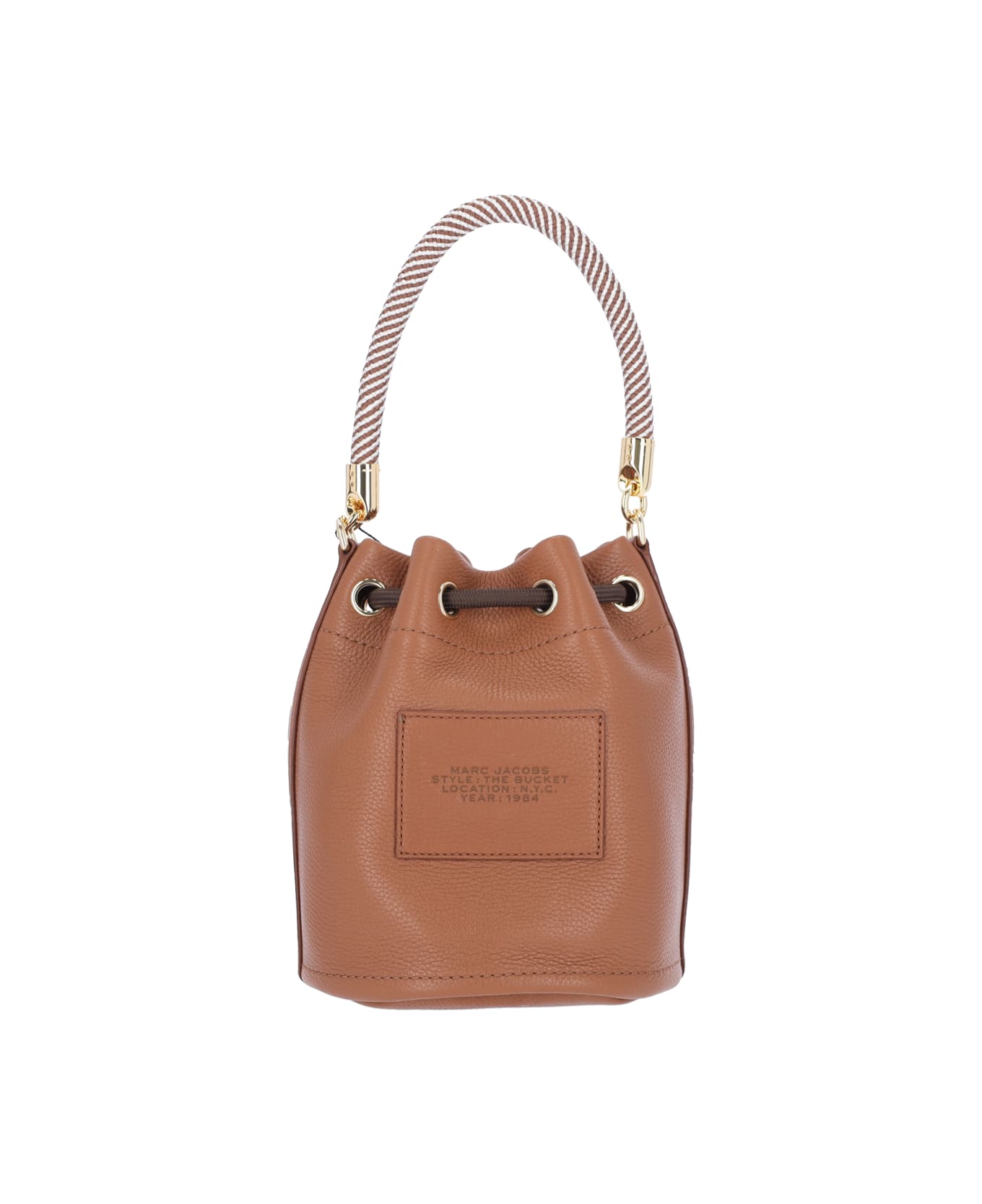 Marc Jacobs "the Leather Bucket" Bucket Bag - Brown
