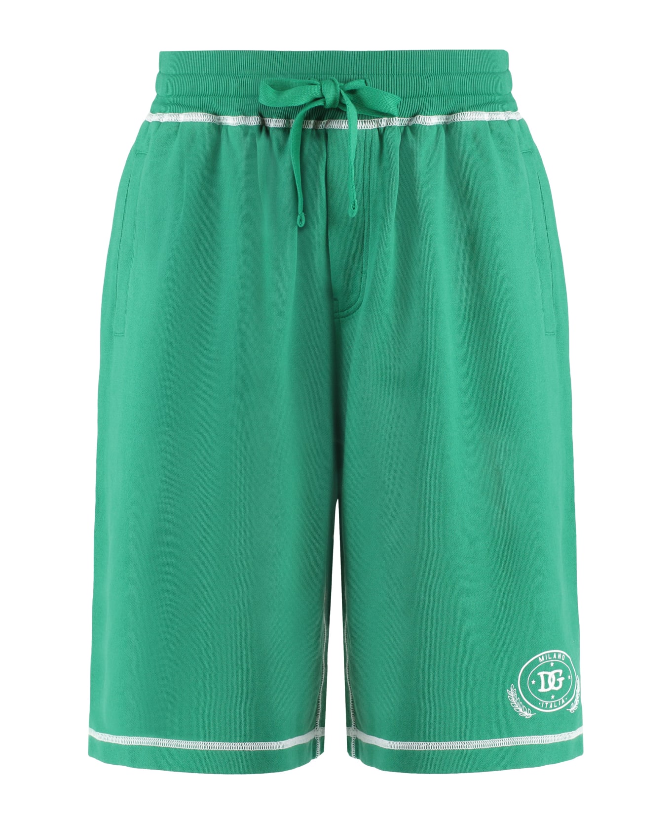 Dolce 
Gabbana Cotton Bermuda Shorts - green