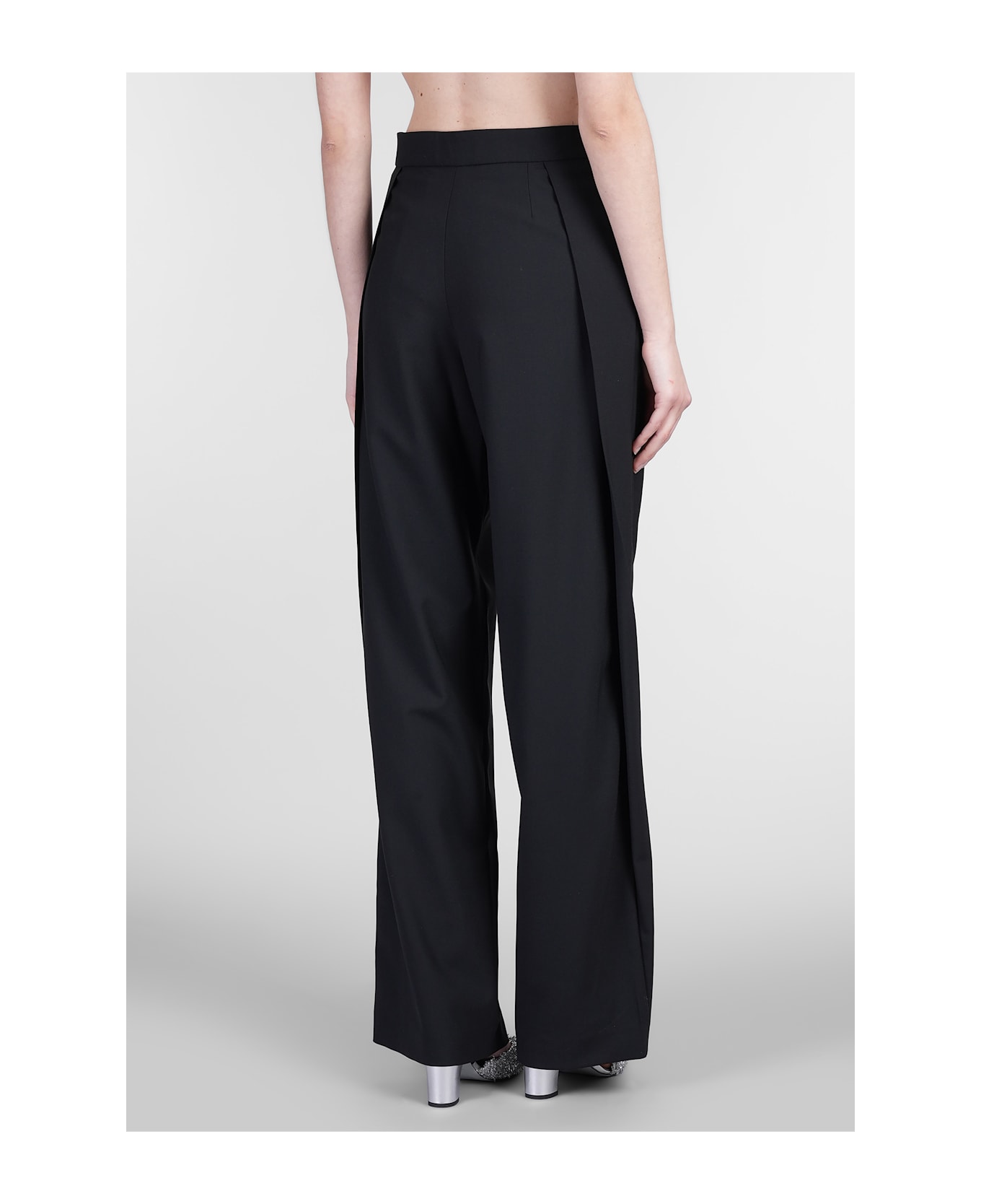 IRO Cirse Pants In Black Polyester - black