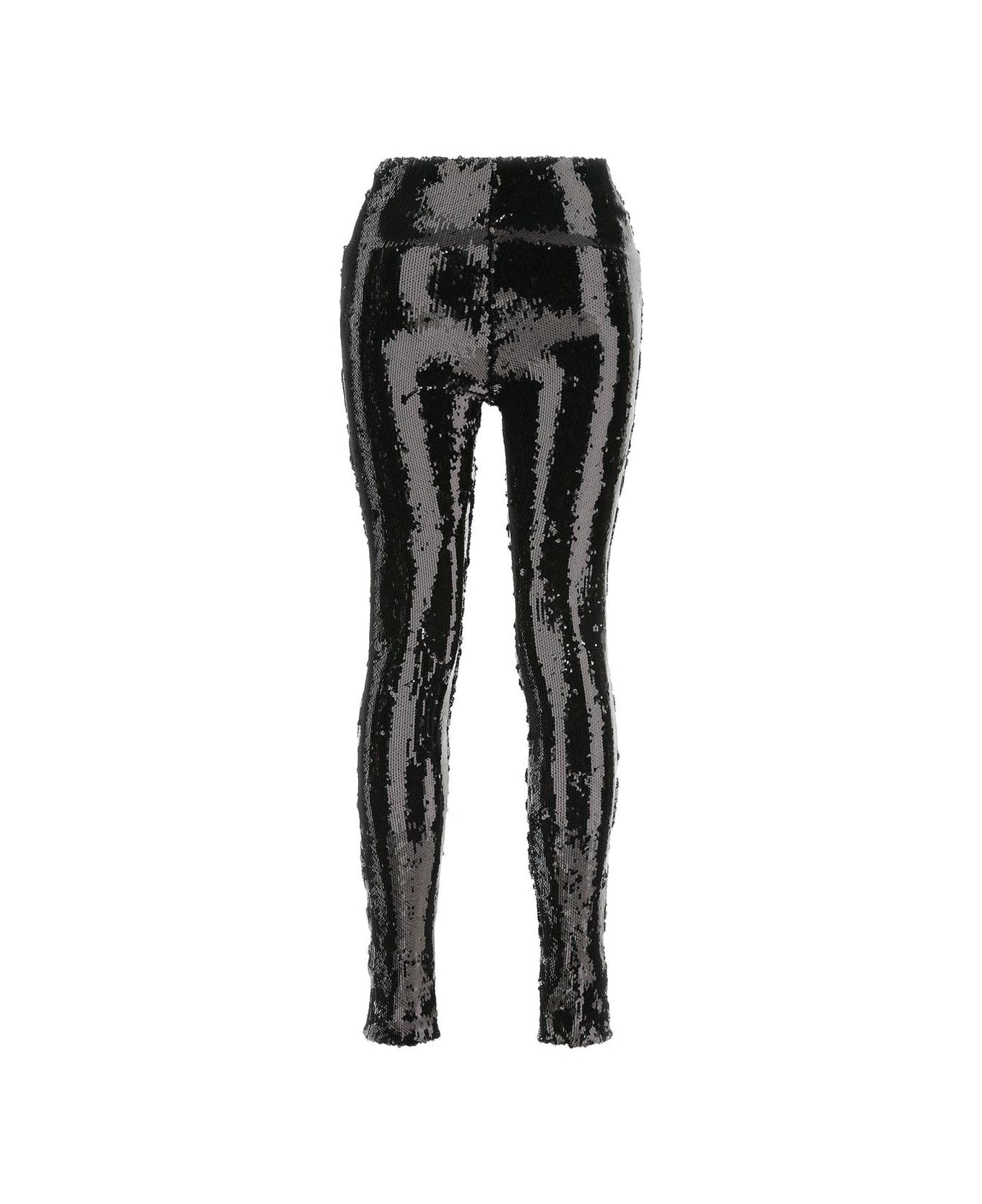 Isabel Marant Sequin-embellished Leggings - Black