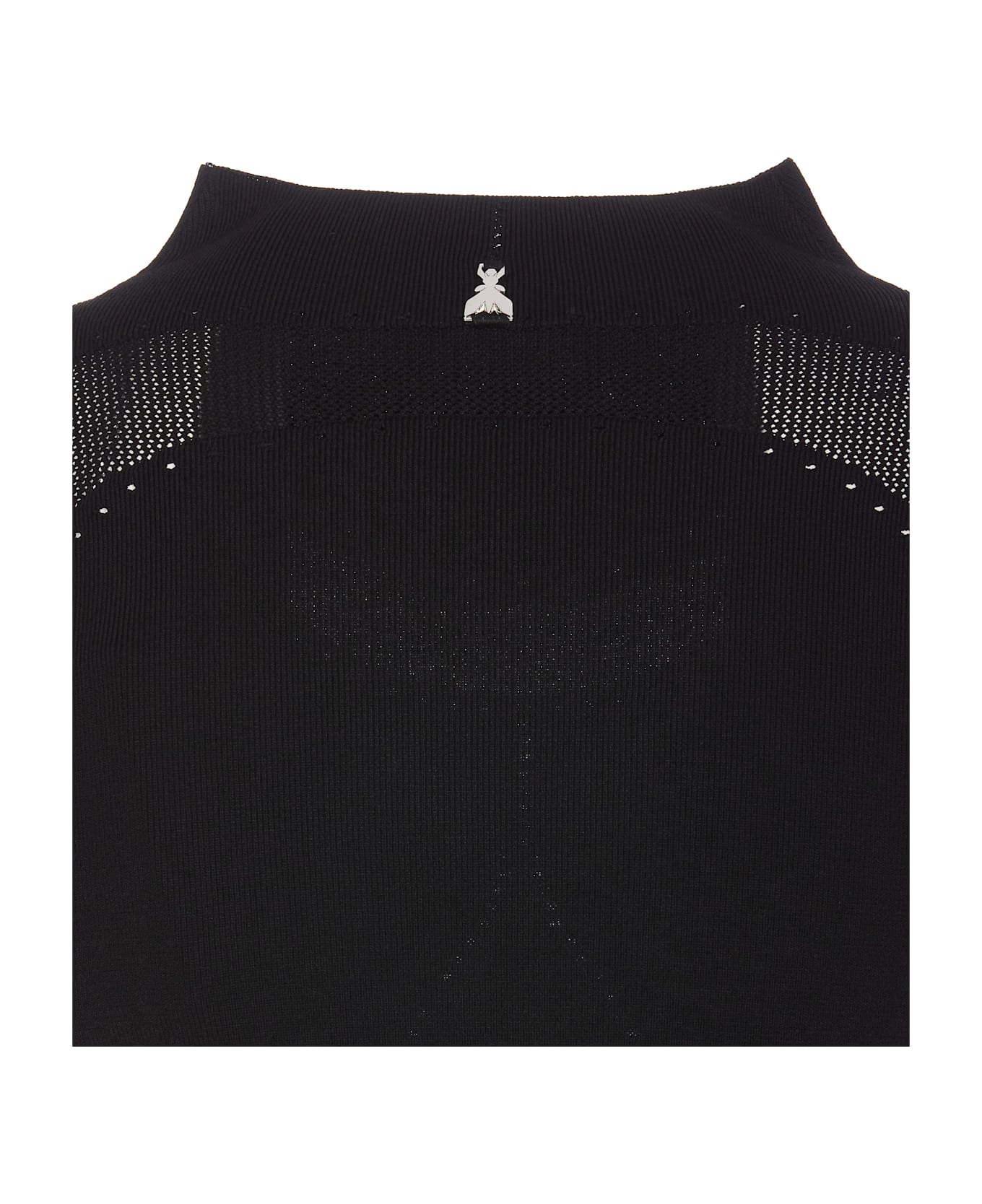 Patrizia Pepe Long Sleeves Sweater - Black