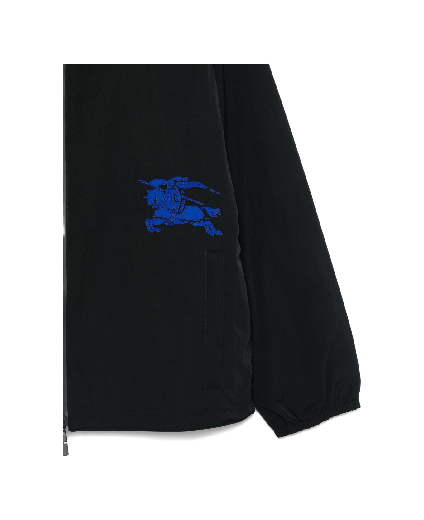 Burberry Kids Burberry Hooded Jacket - Black