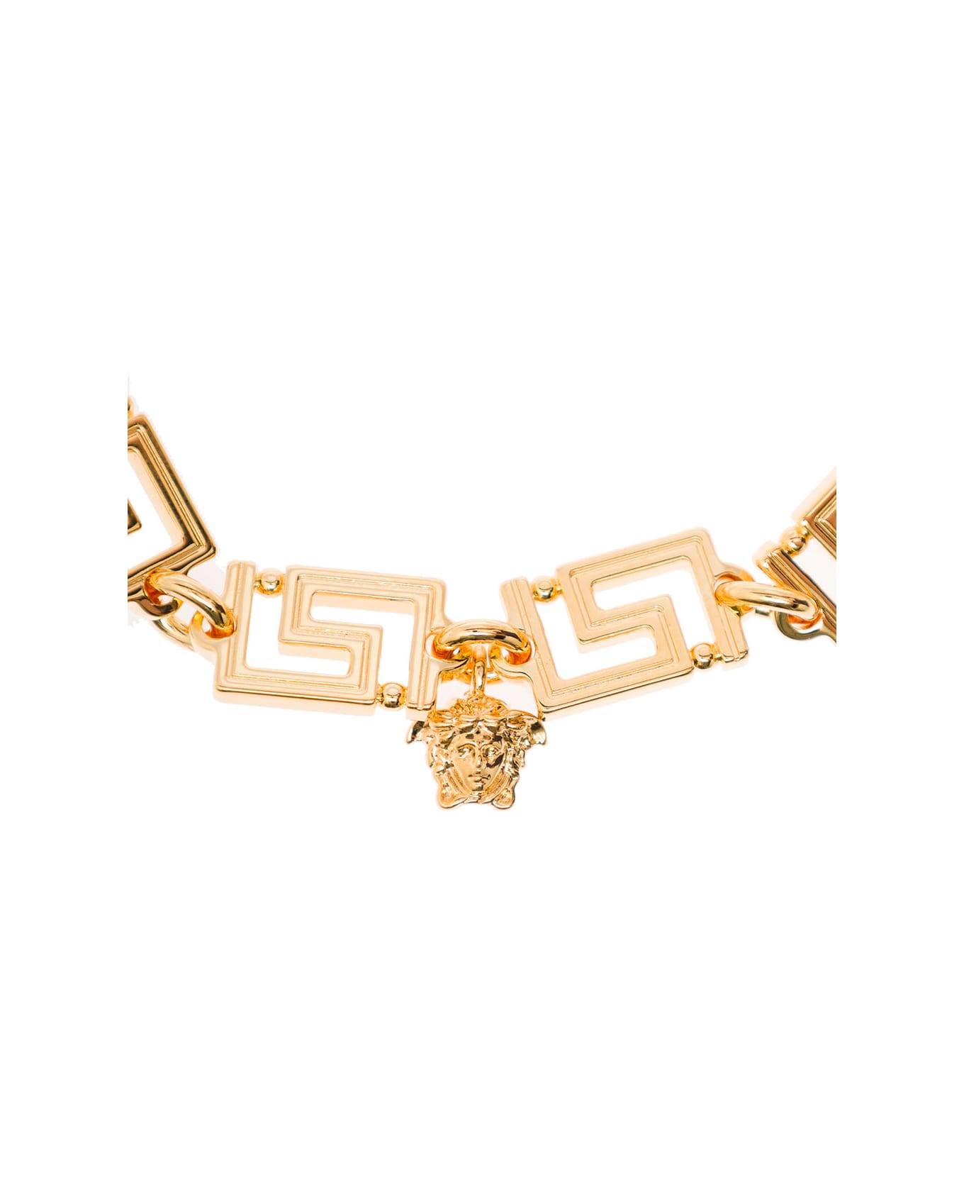 Versace Greca Gold Metal Bracelet Versace Woman - Metallic