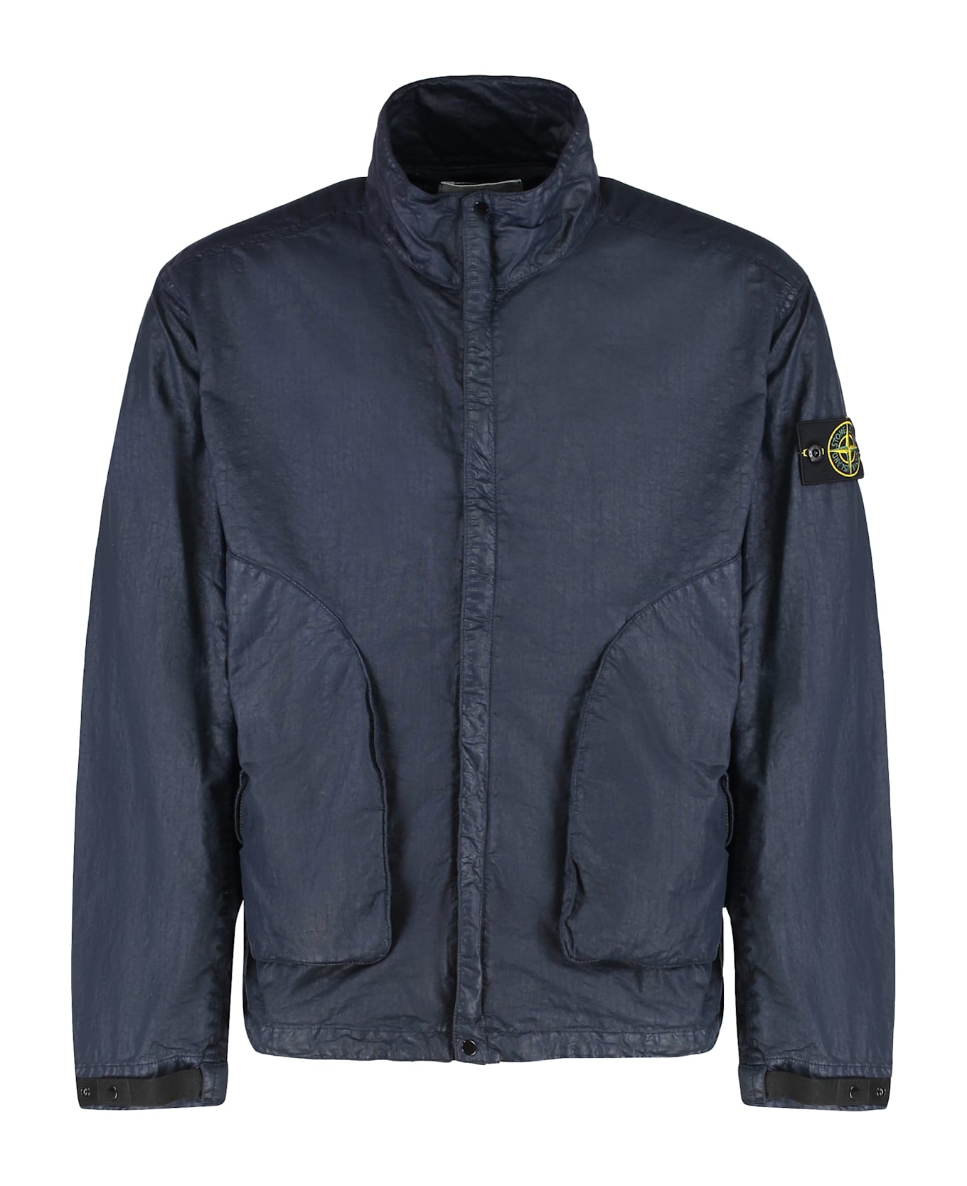 Stone Island Techno Fabric Jacket - blue