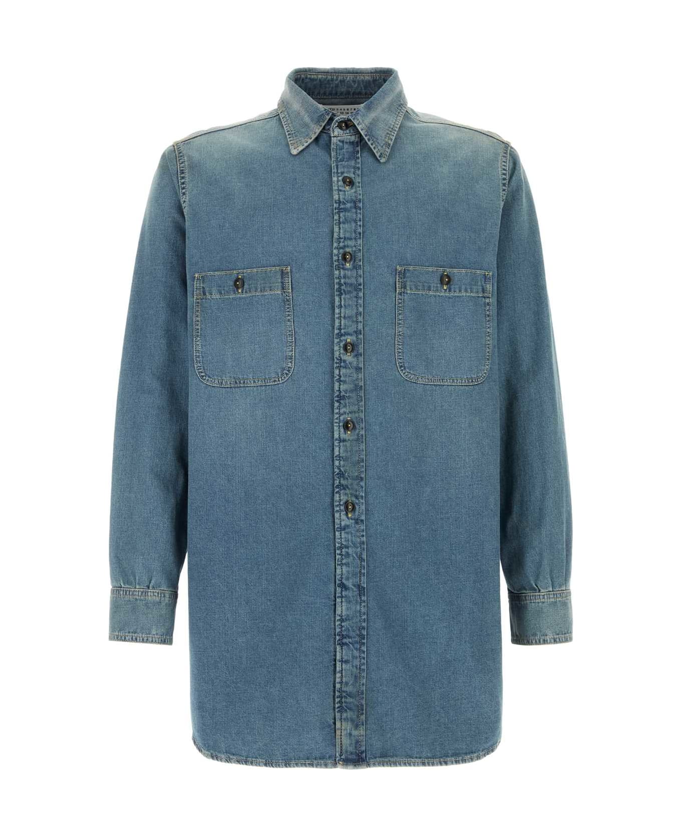 Maison Margiela Denim Shirt - MEDIUMBLUE