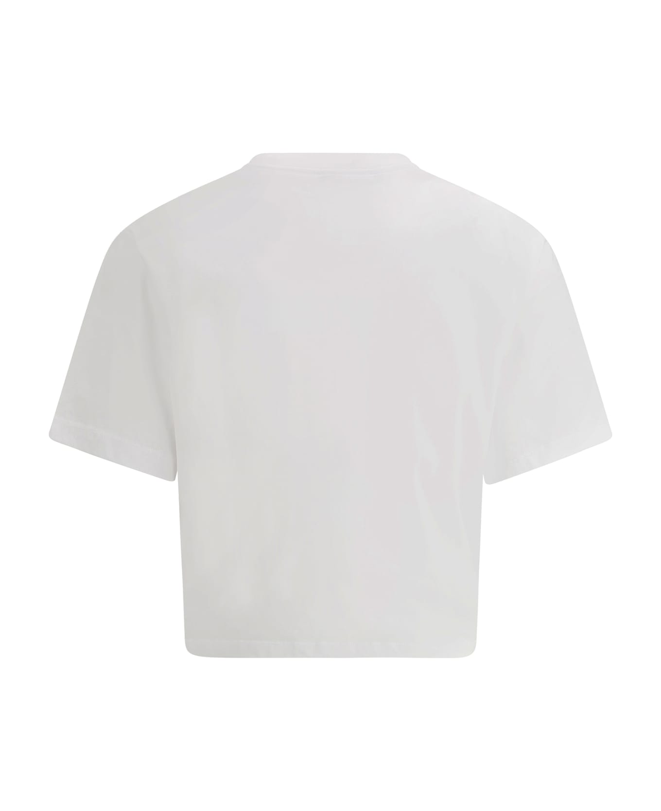 Versace White Cotton T-shirt - Optical White