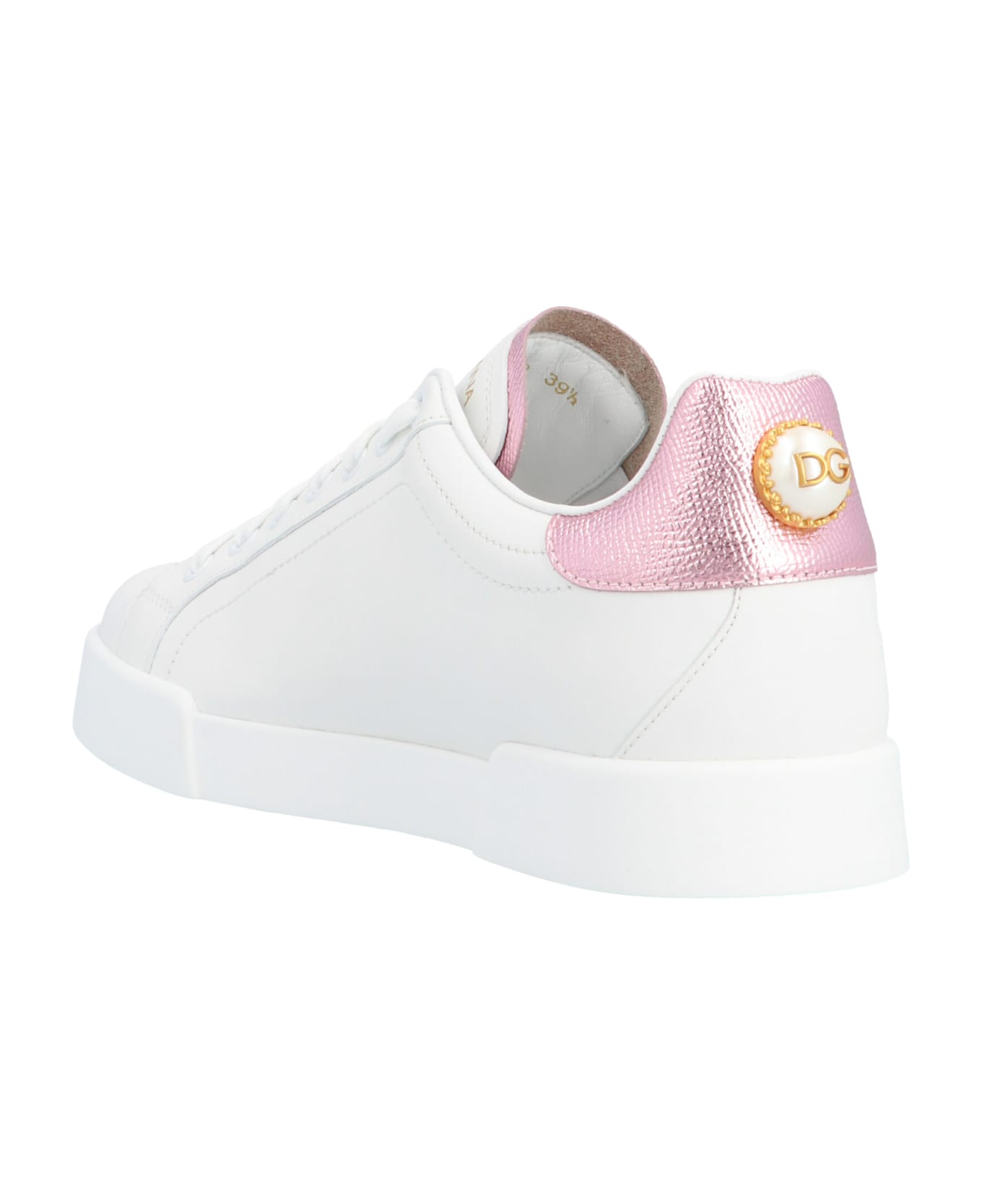 Dolce & Gabbana 'portofino' Shoes - Bianco/rosa