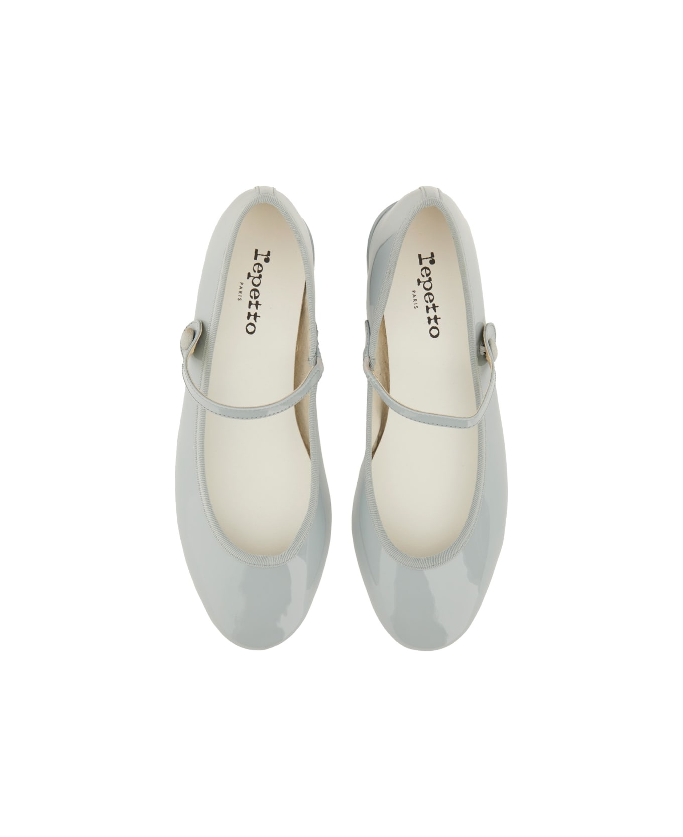 Repetto Mary Janes "rose" - BABY BLUE