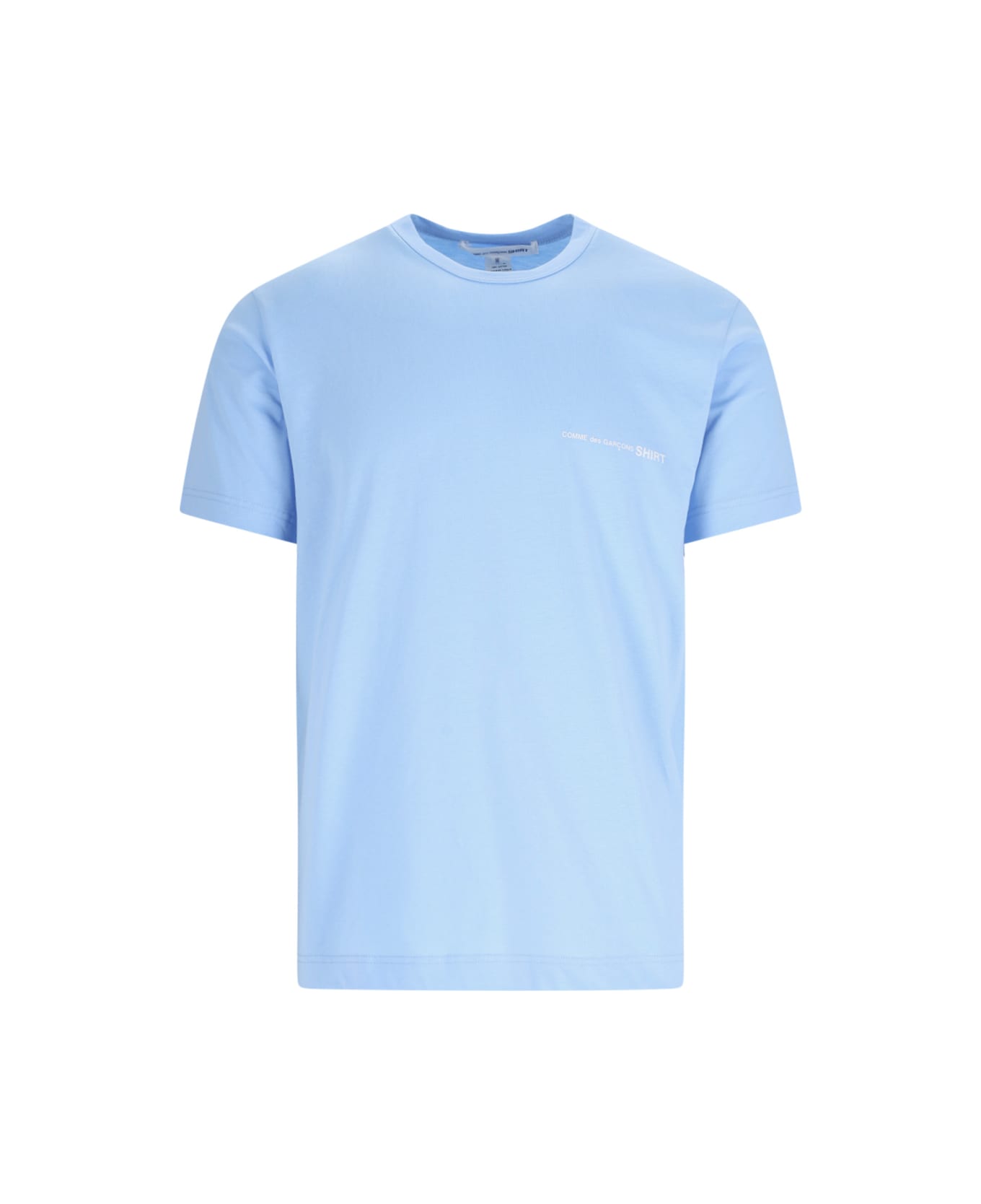 Comme des Garçons Logo T-shirt - Light Blue