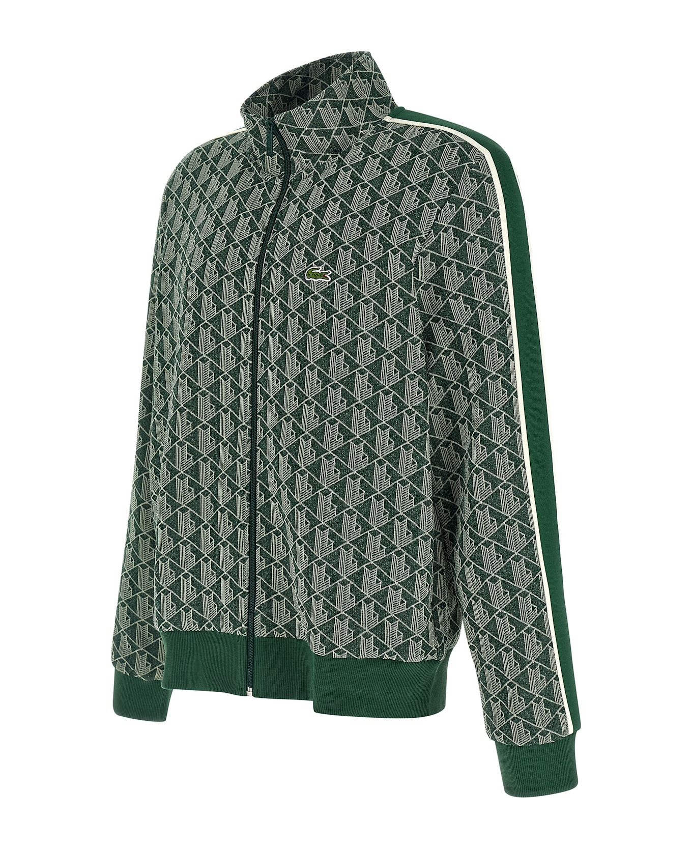 Lacoste 'paris' Sweatshirt - Green