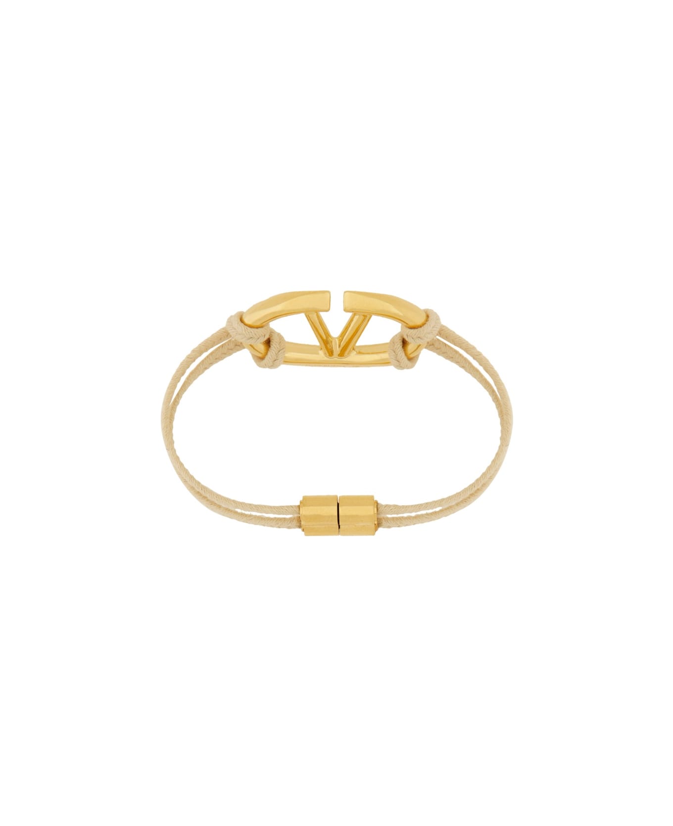 Valentino Garavani Signature Vlogo Bracelet - POWDER