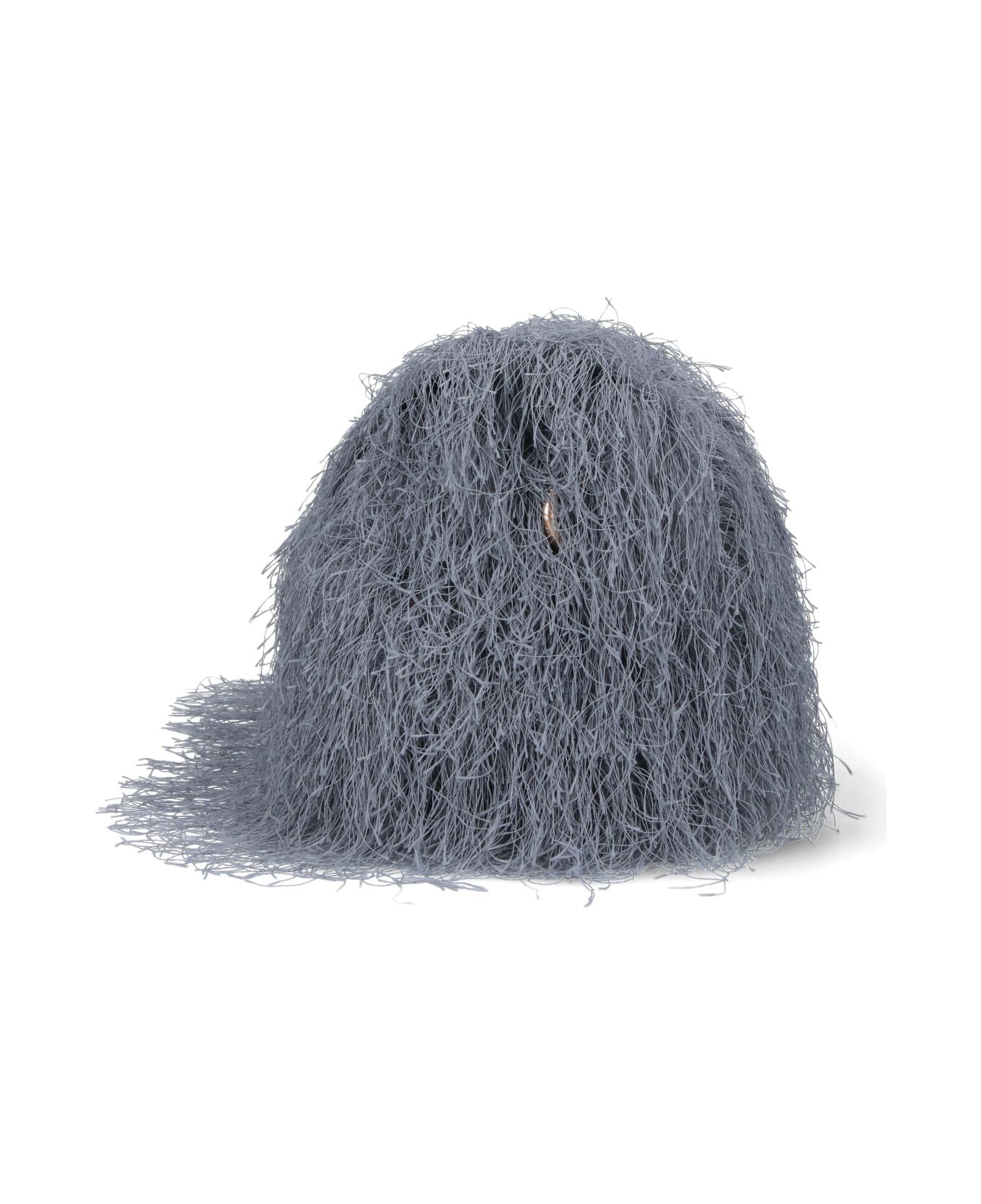 Dries Van Noten Fringed Shoulder Bag - Gray