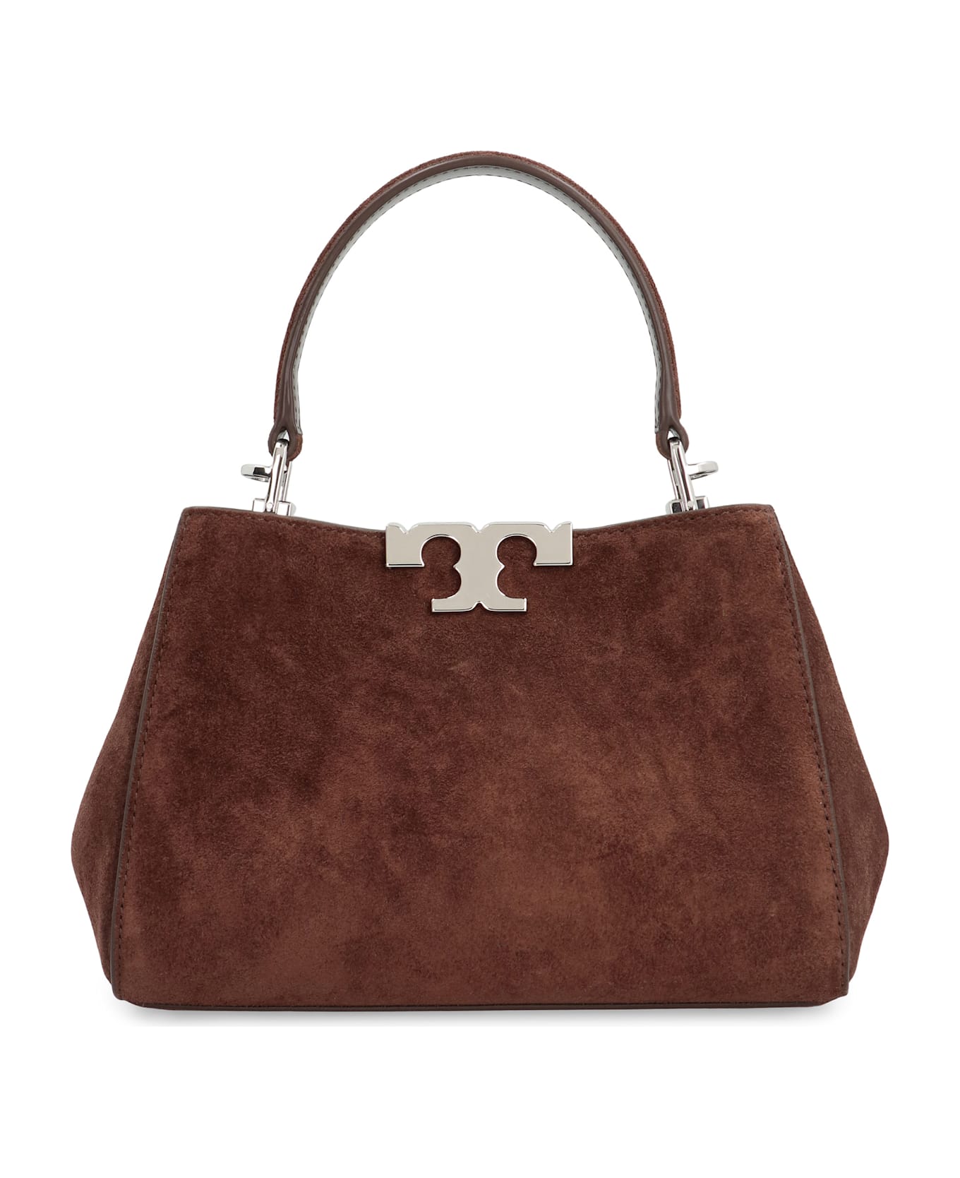 Tory Burch Mini Bag Eleanor In Suede - Brown