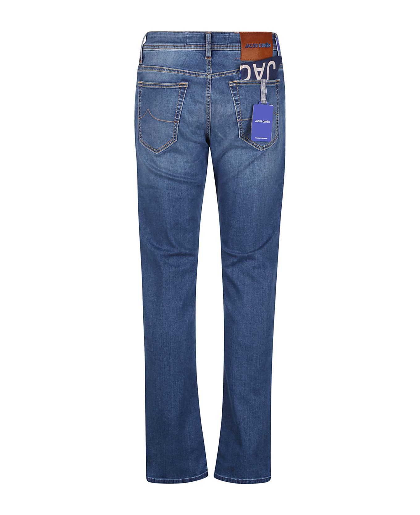 Jacob Cohen 5 Pocket Jeans Slim Fit Bard Fast - D Blu