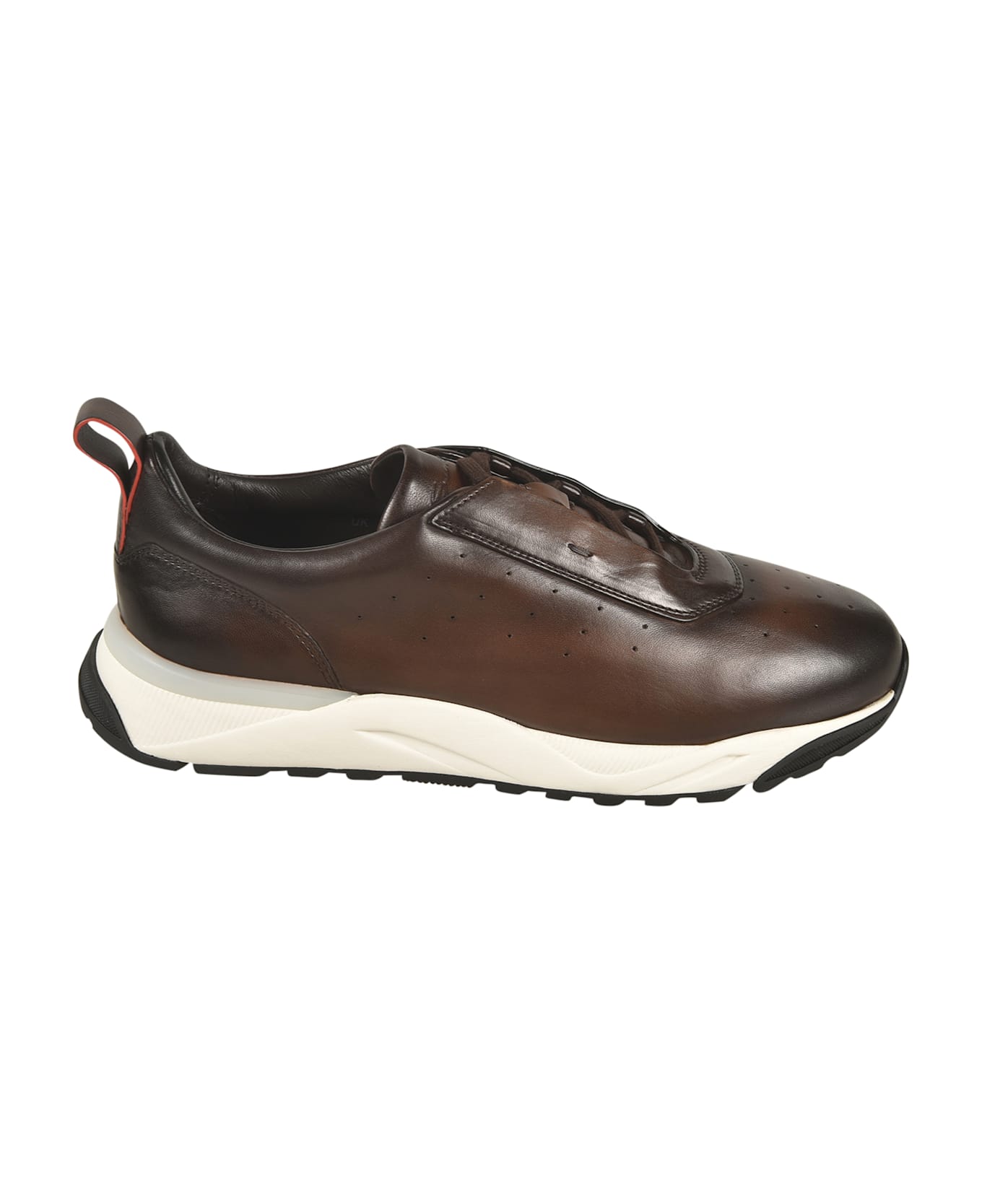 Santoni New Lea S6 Sneakers - Dark Brown