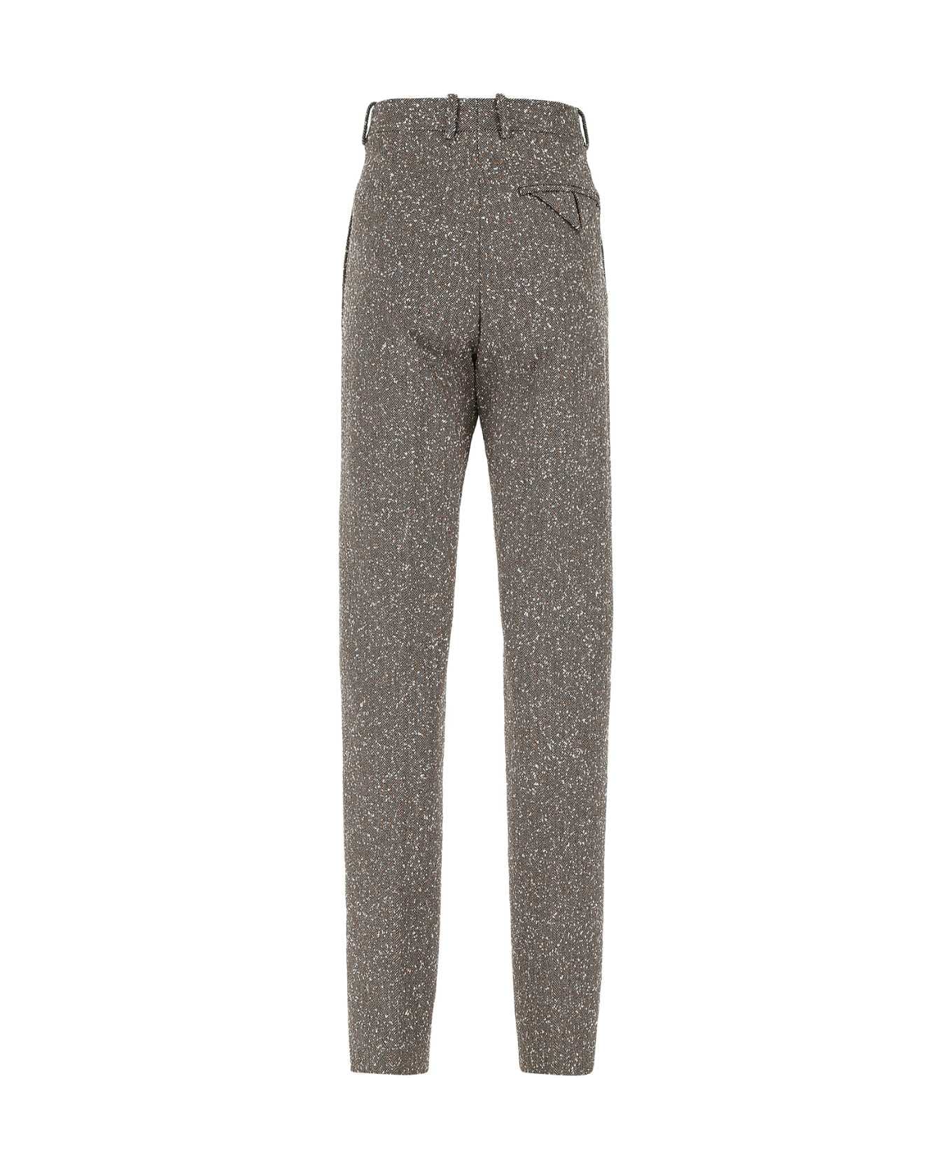 Bottega Veneta Embroidered Stretch Viscose Blend Pant - 1168