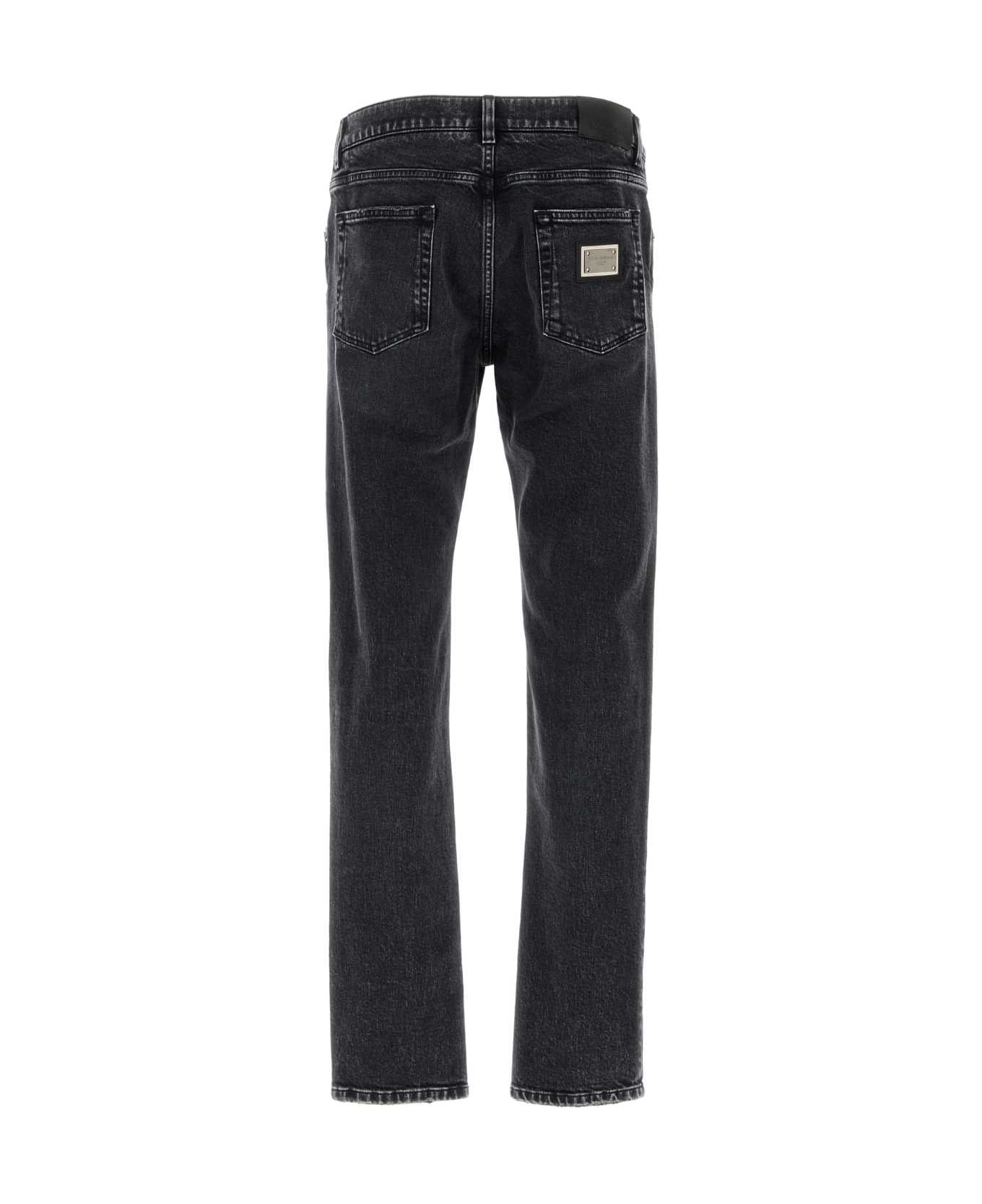 Dolce 
Gabbana Black Stretch Denim Jeans - VARIANTEABBINATA