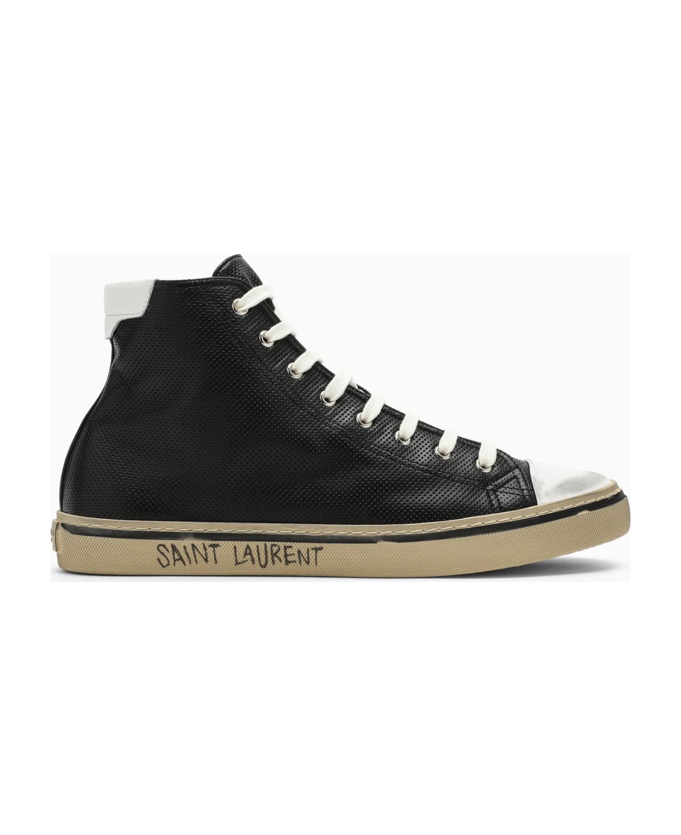 Saint Laurent Malibu Sneakers - Black