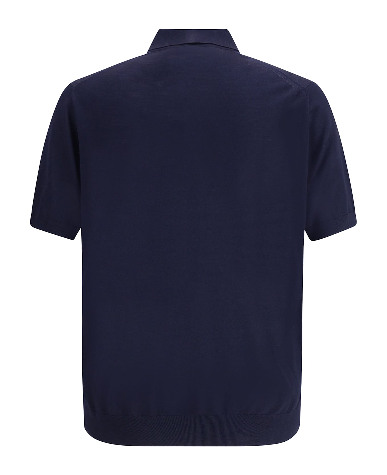 Prada Virgin Wool Polo Sweater
