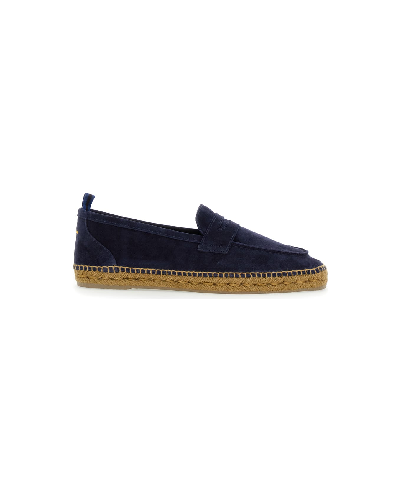 Castañer 
nacho
 Brown Espadrillas With Penny Slot In Suede Man - Blu