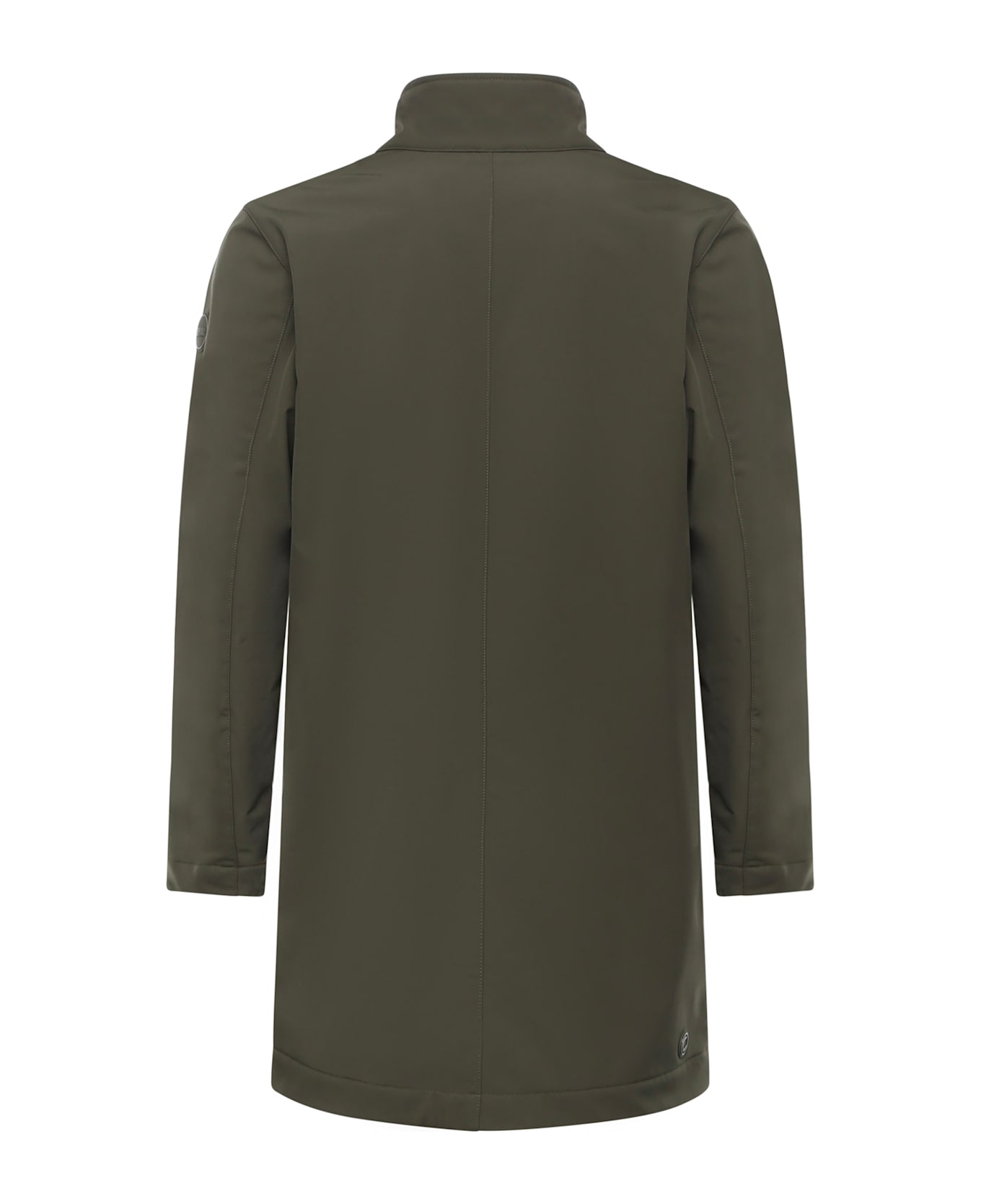 Colmar Softshell Coat With Logo - Underwood Green
