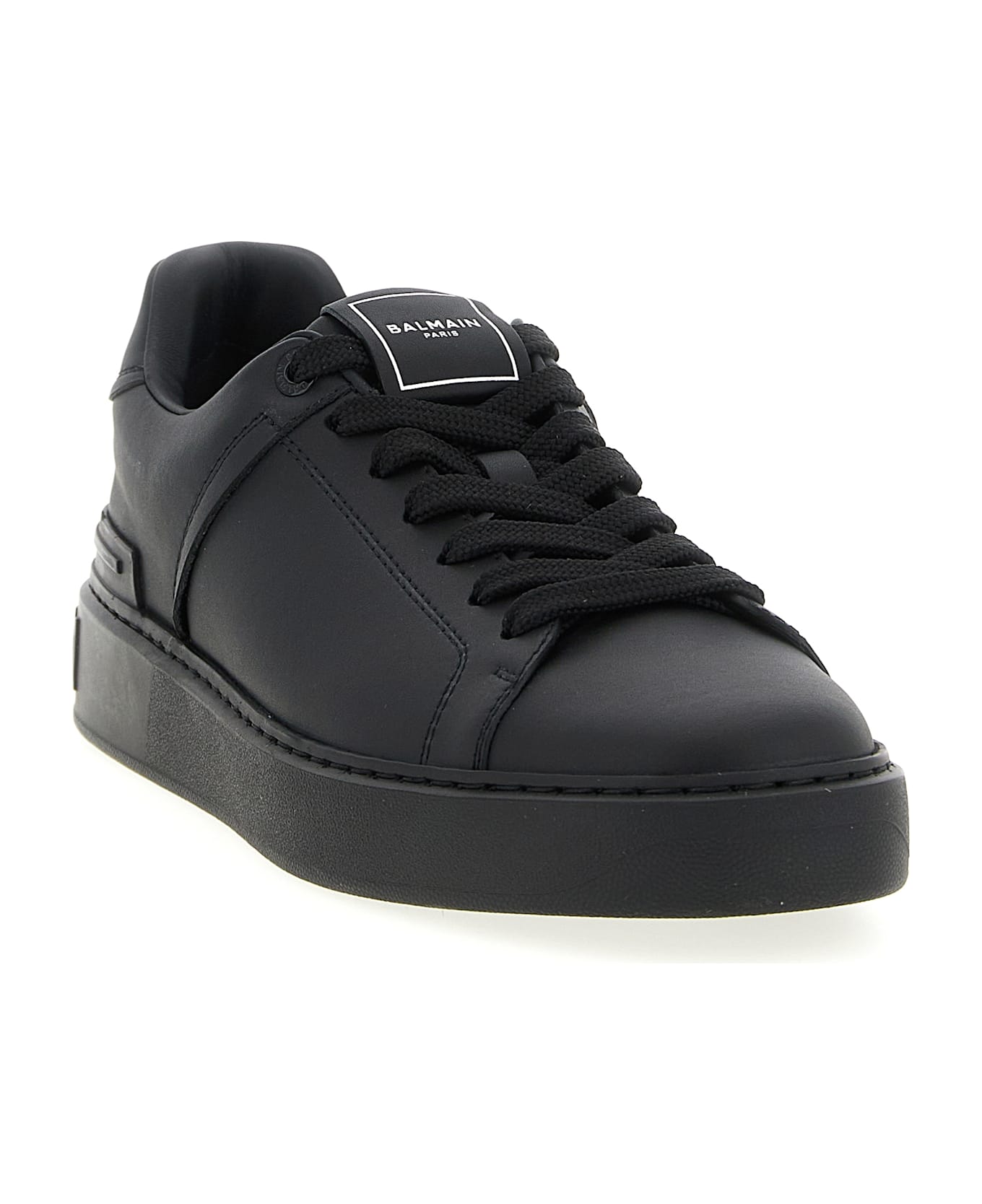 Balmain 'b-court' Sneakers - Black  