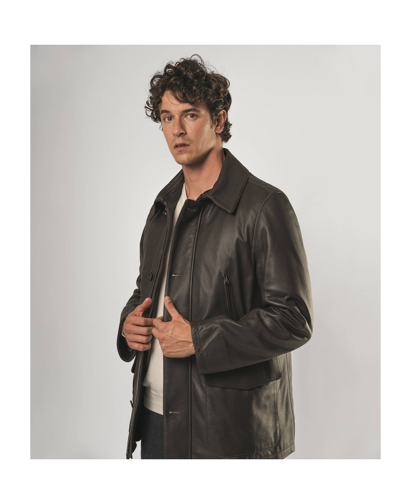 Larusmiani Olimpo Coat Coat - Brown