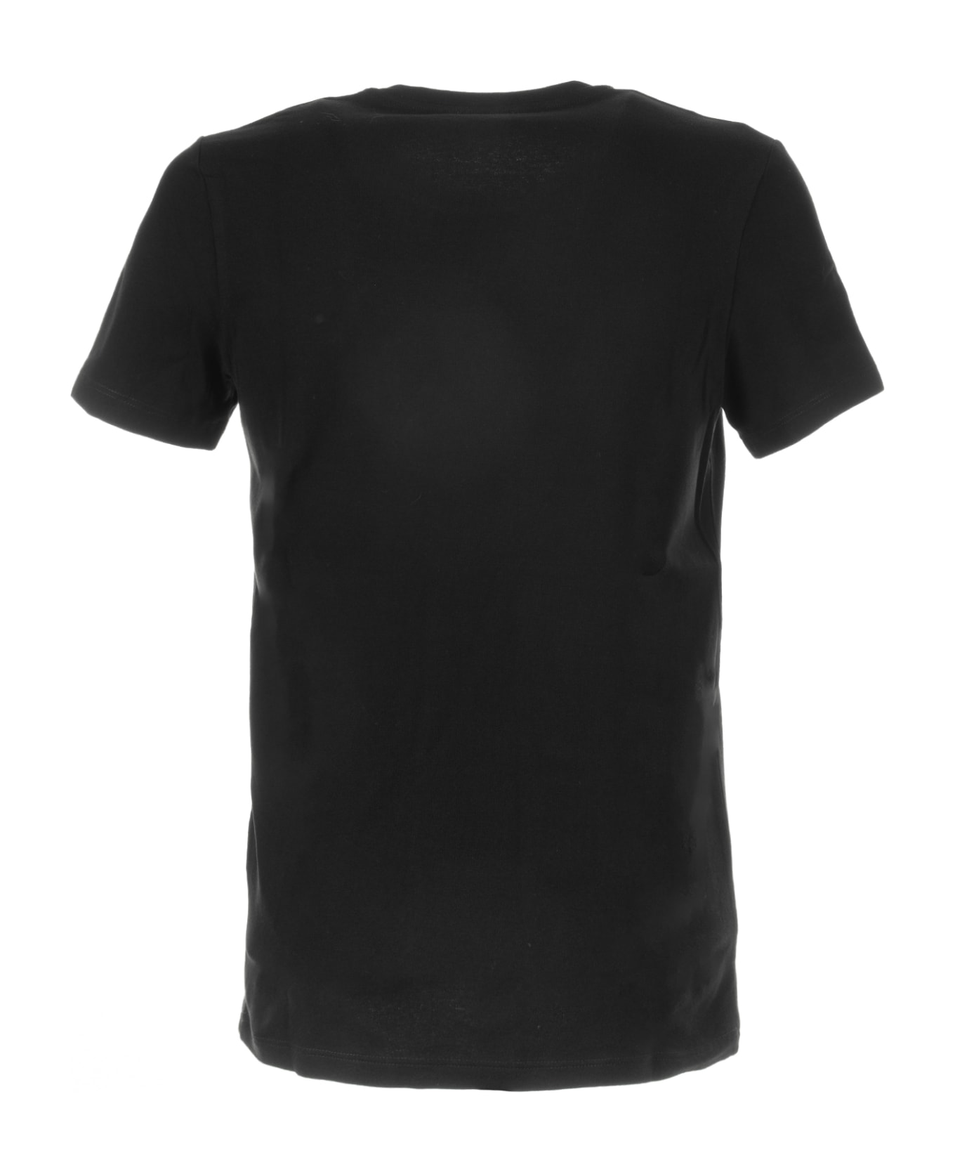 Dondup Black Stretch Jersey T-shirt - Black