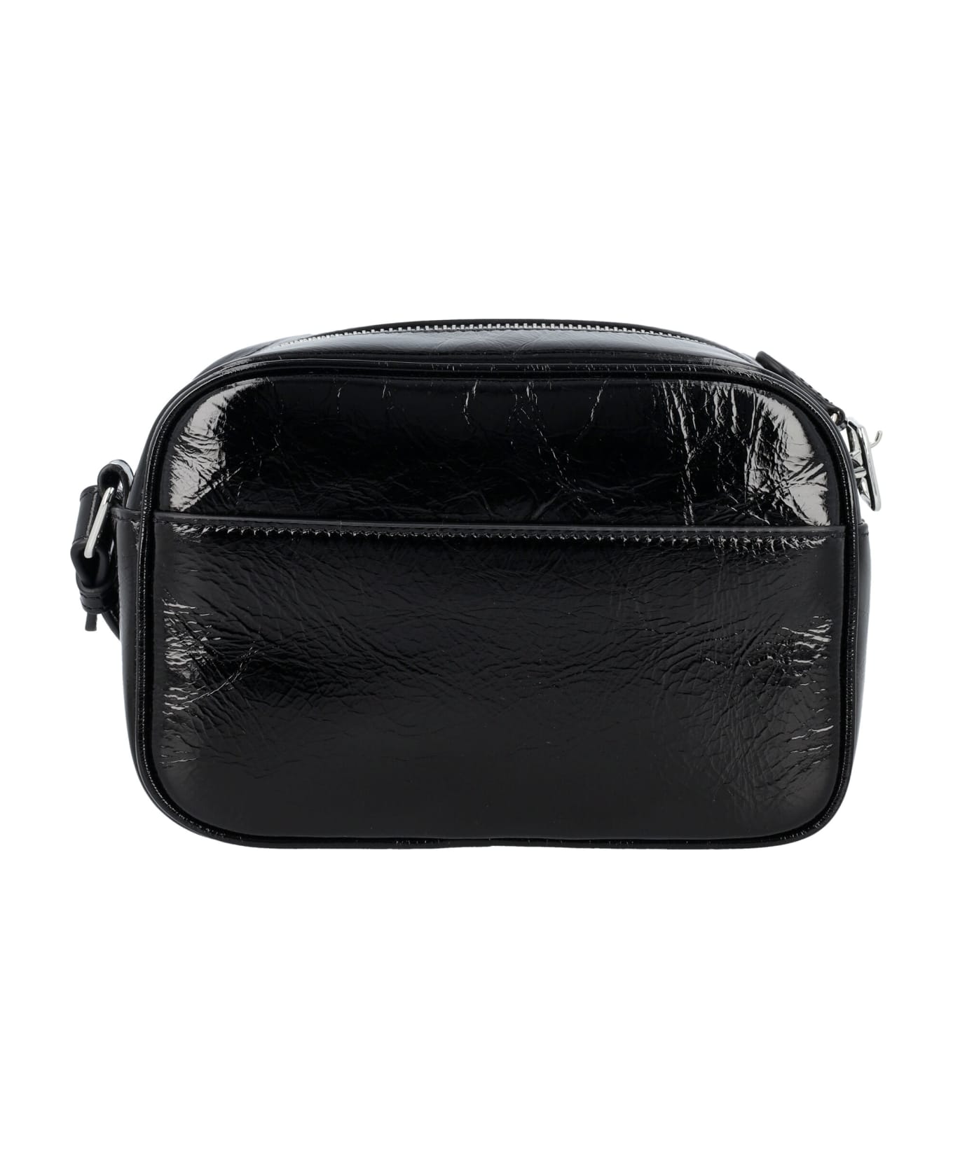 Courrèges Reedition Naplack Camera Bag - BLACK