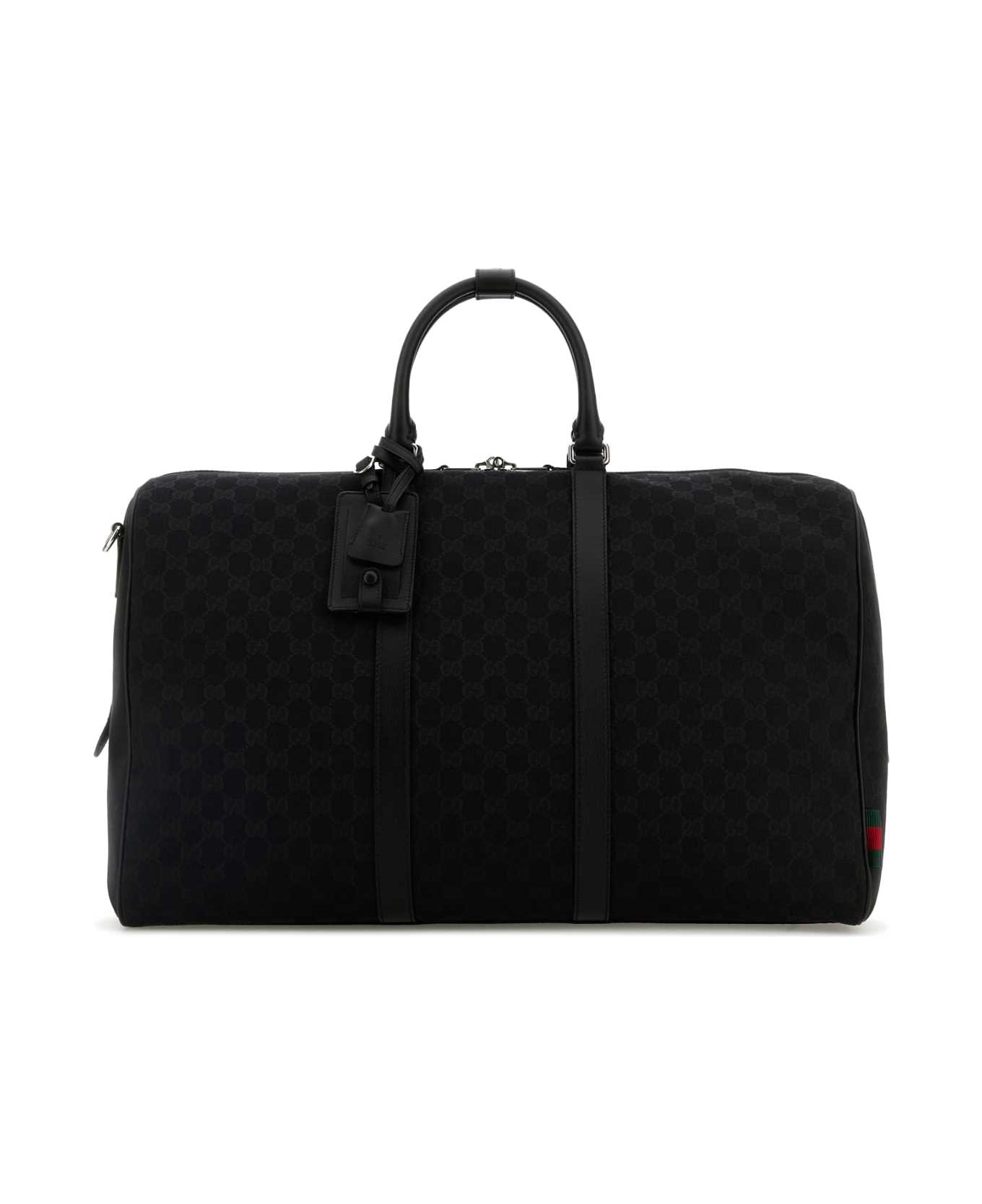 Gucci Gg Fabric Travel Bag - BLKBLKBLKVRV