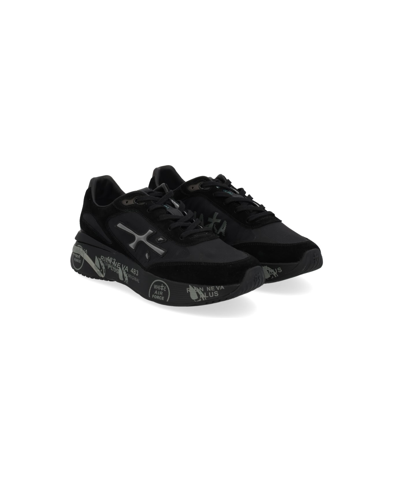Premiata "moerun" Sneaker - BLACK