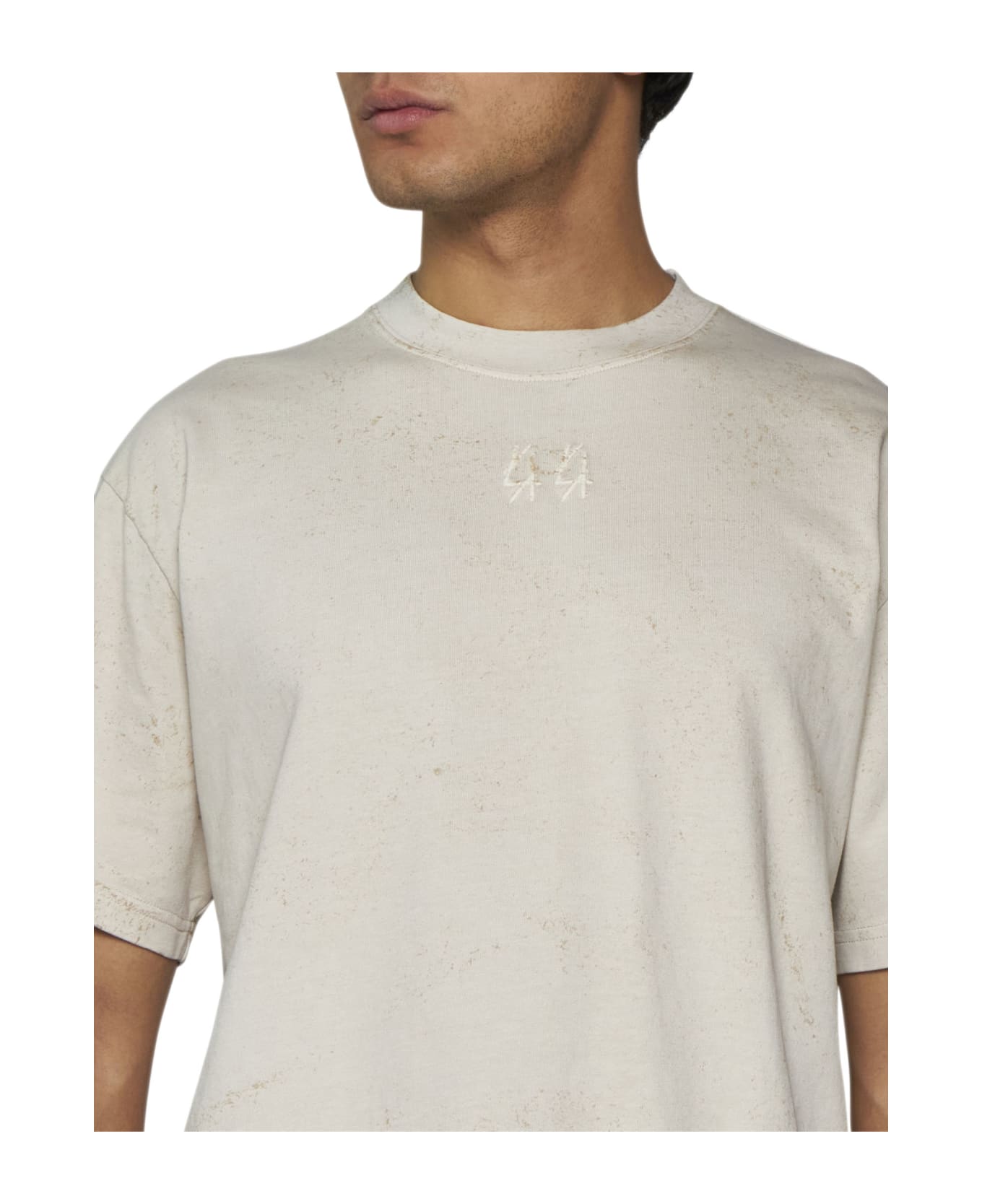 44 Label Group T-Shirt - Dirty white+gyps