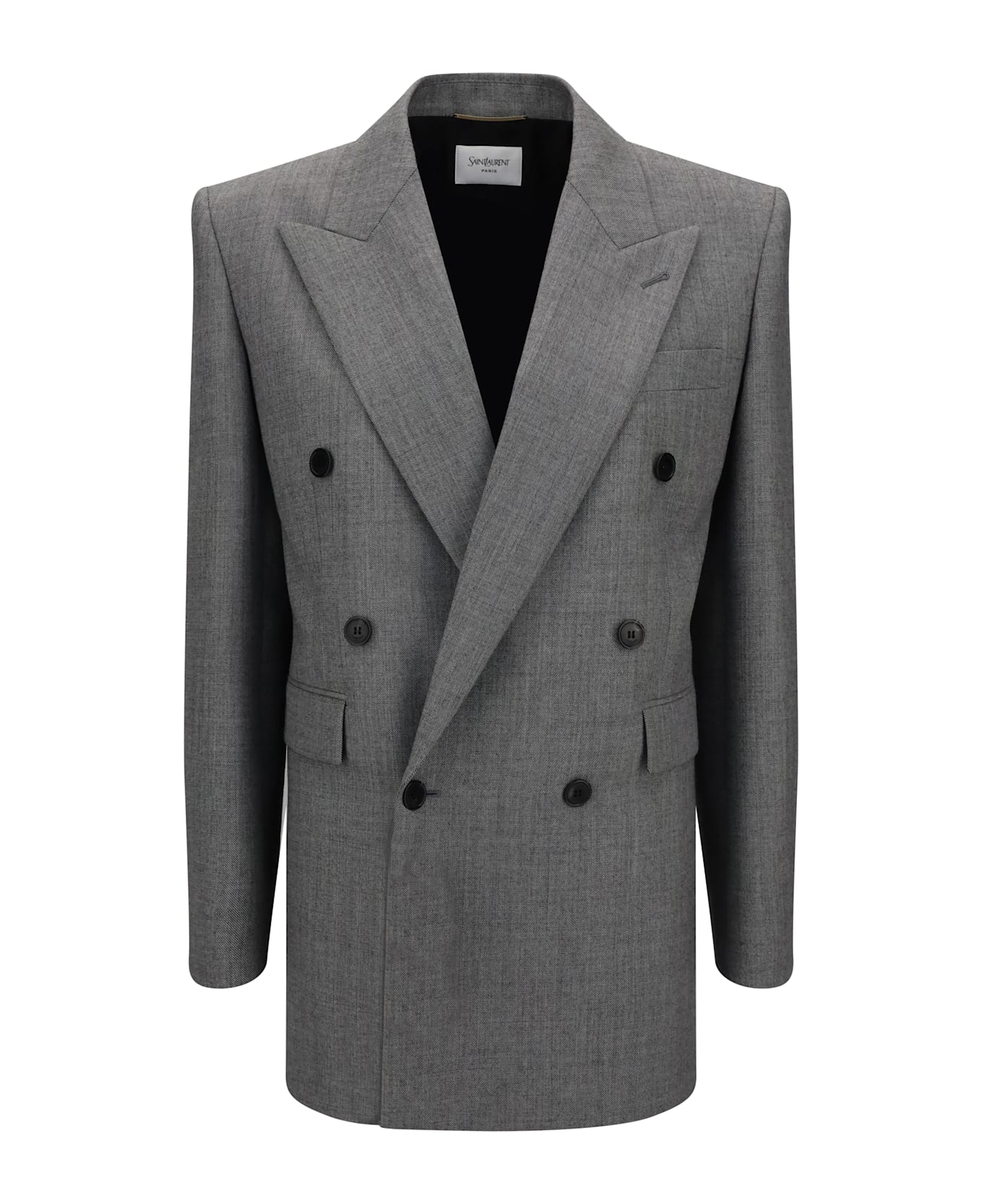 Saint Laurent Wool Twill Blazer