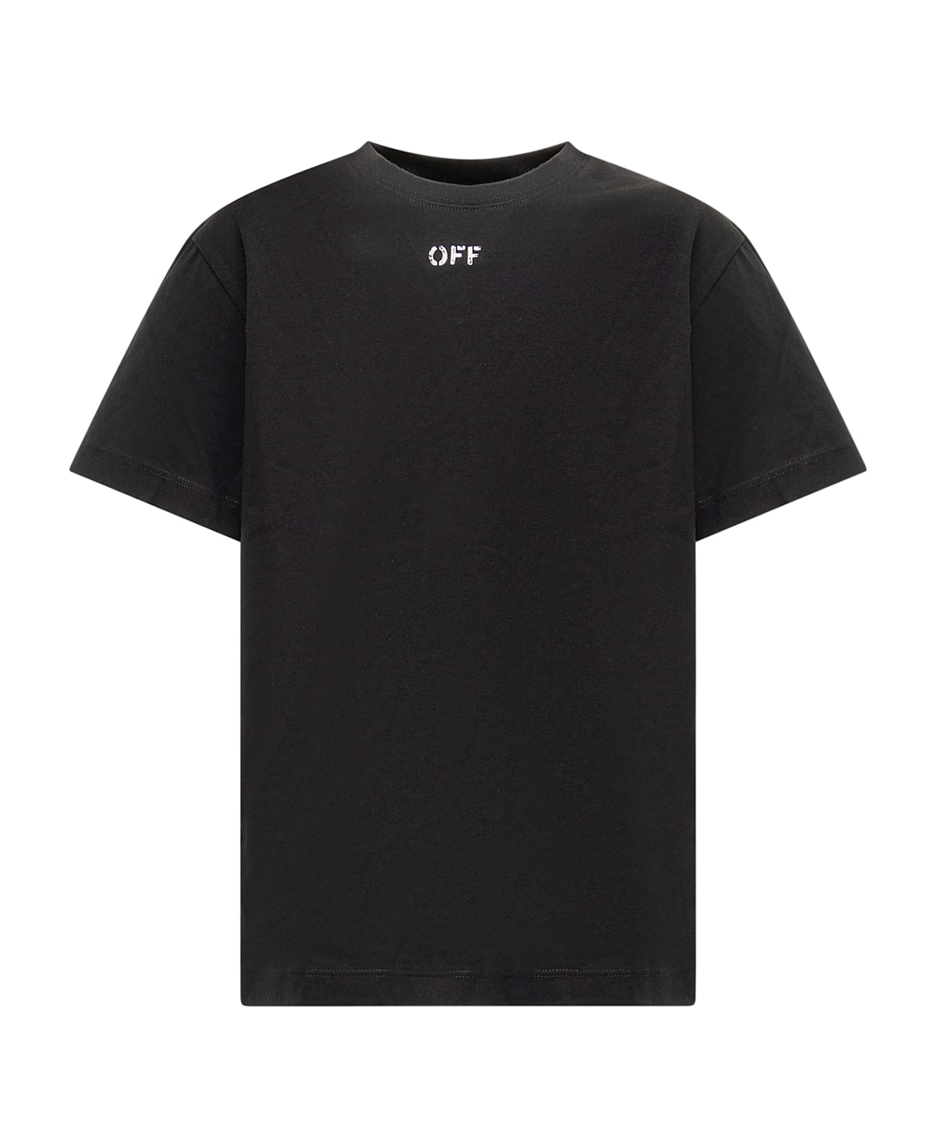 Off-White T-shirt - BLACK WHITE