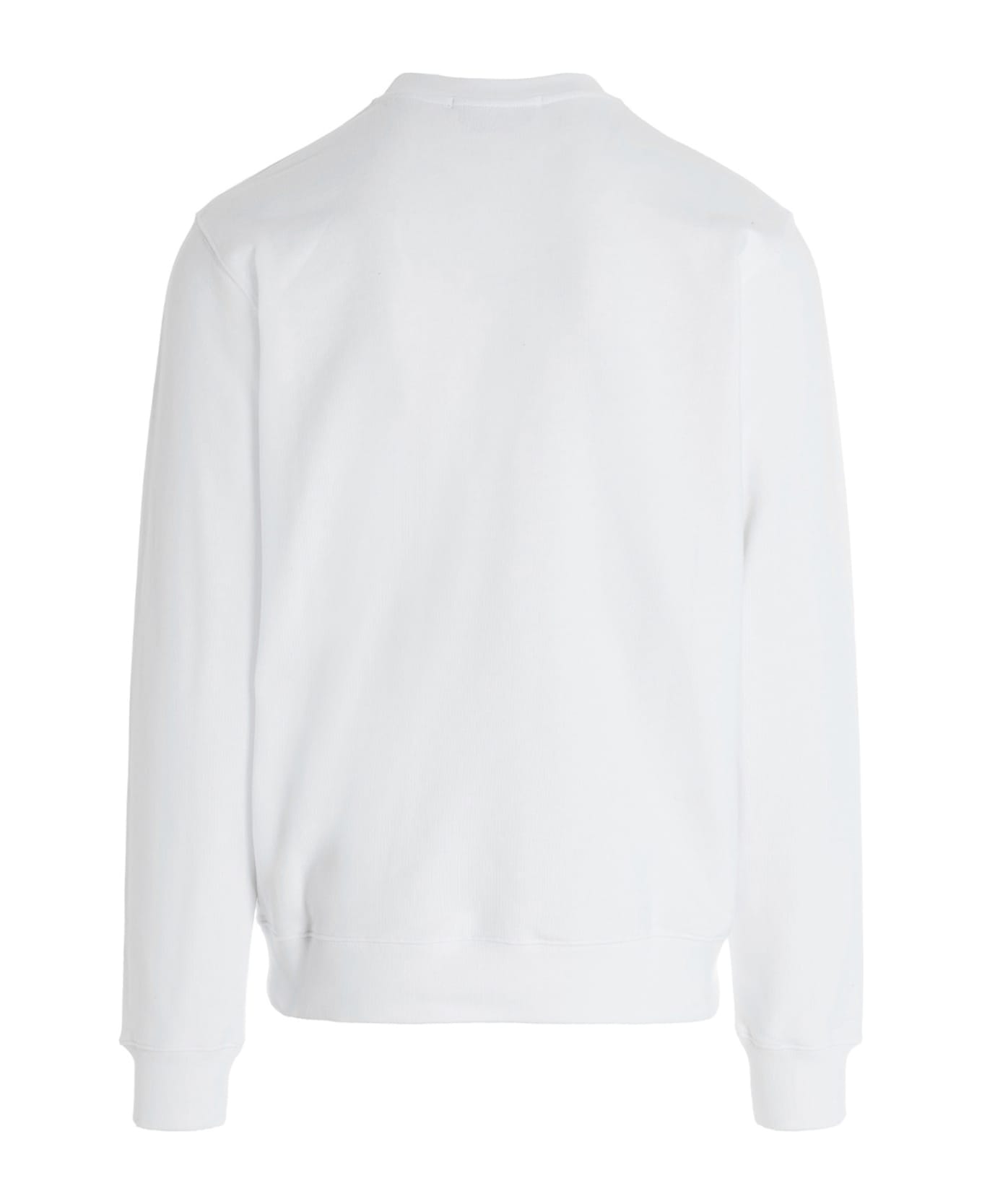 MSGM Logo Sweatshirt - White/Black
