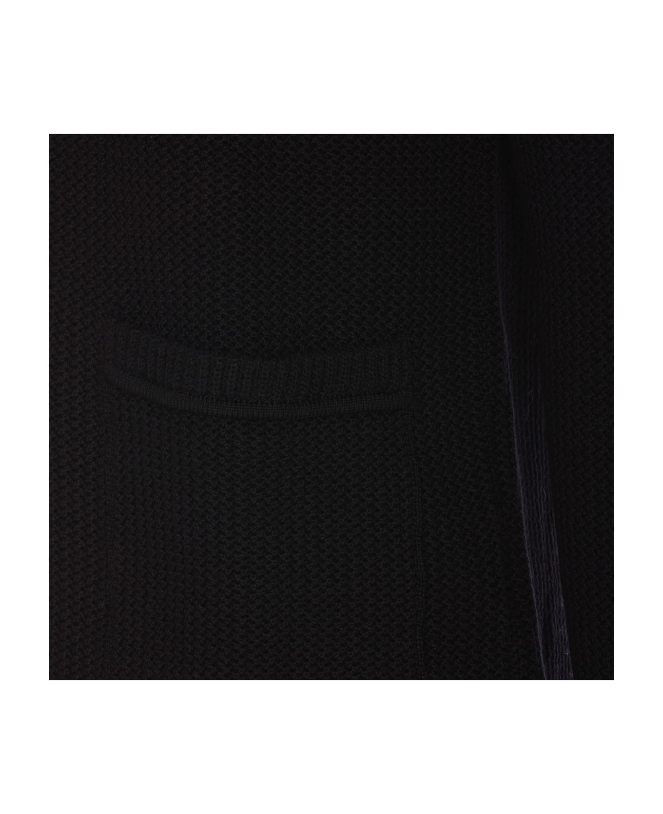 Paolo Pecora Knit Jacket - Black